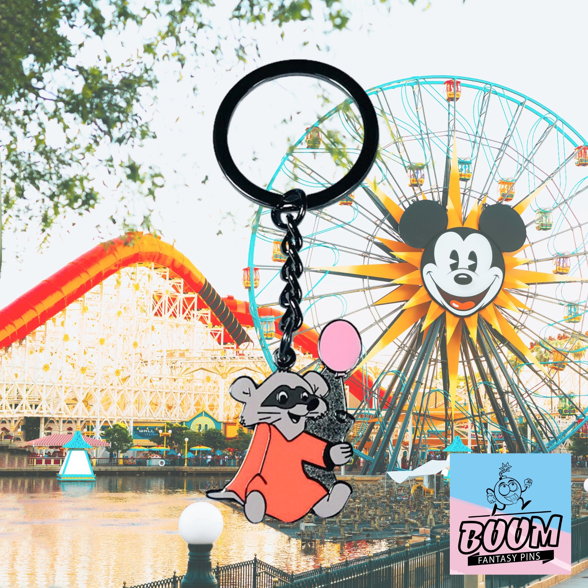 Llavero – Mapache Robin Hood de Robin Hood – Disney Fantasy