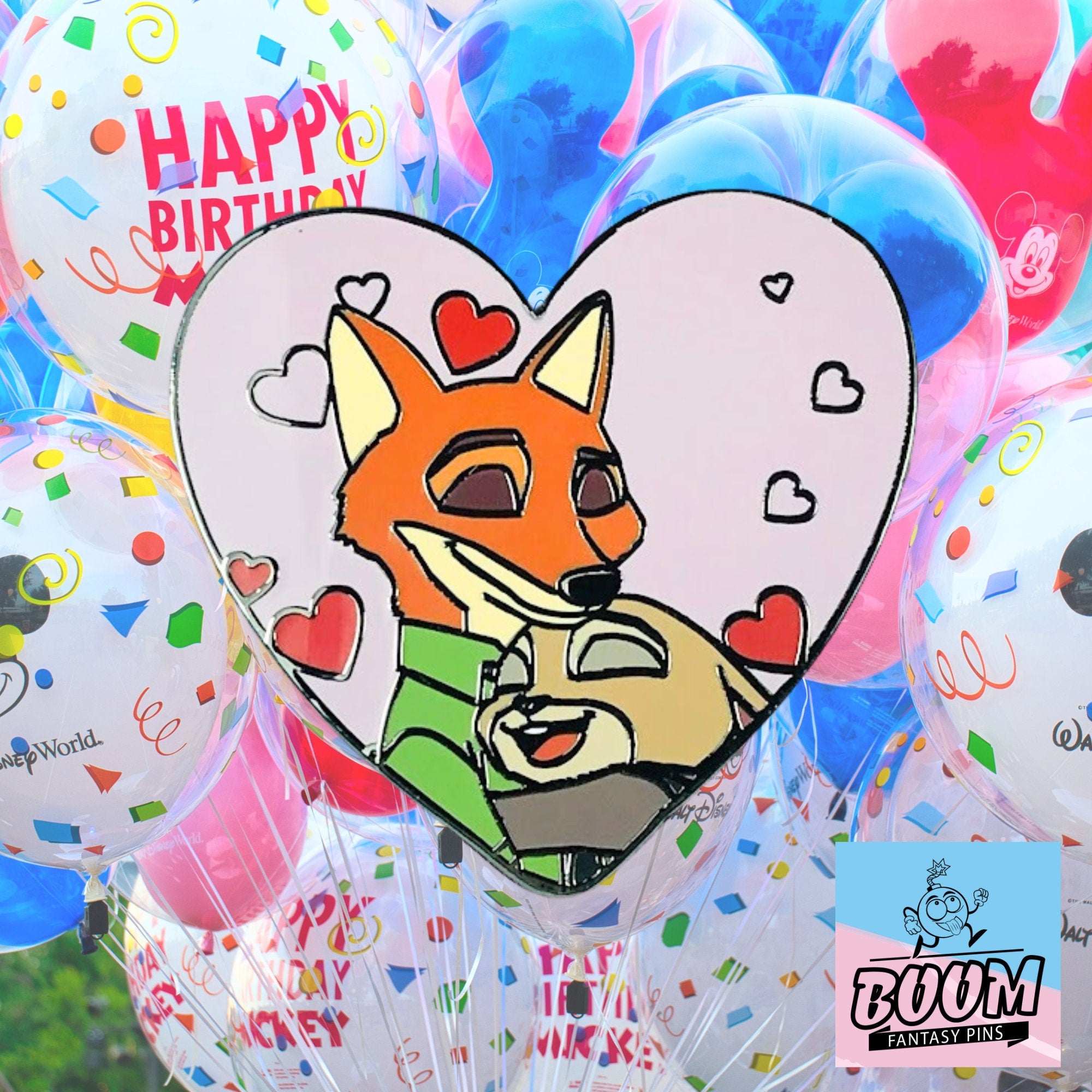 Pin – Judy Hopps y Nick Wilde de Zootopia – Disney Fantasy