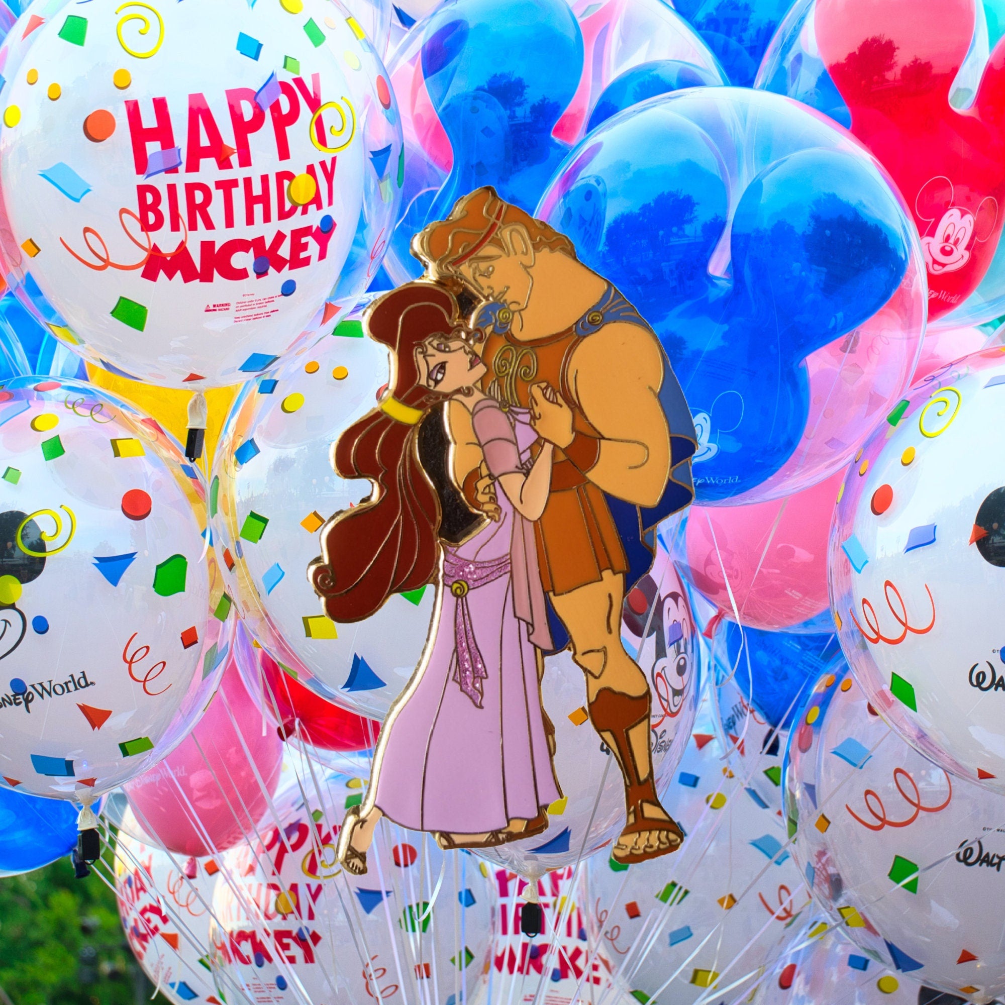 Pin – Hercules and Megara from Hercules – Disney Fantasy