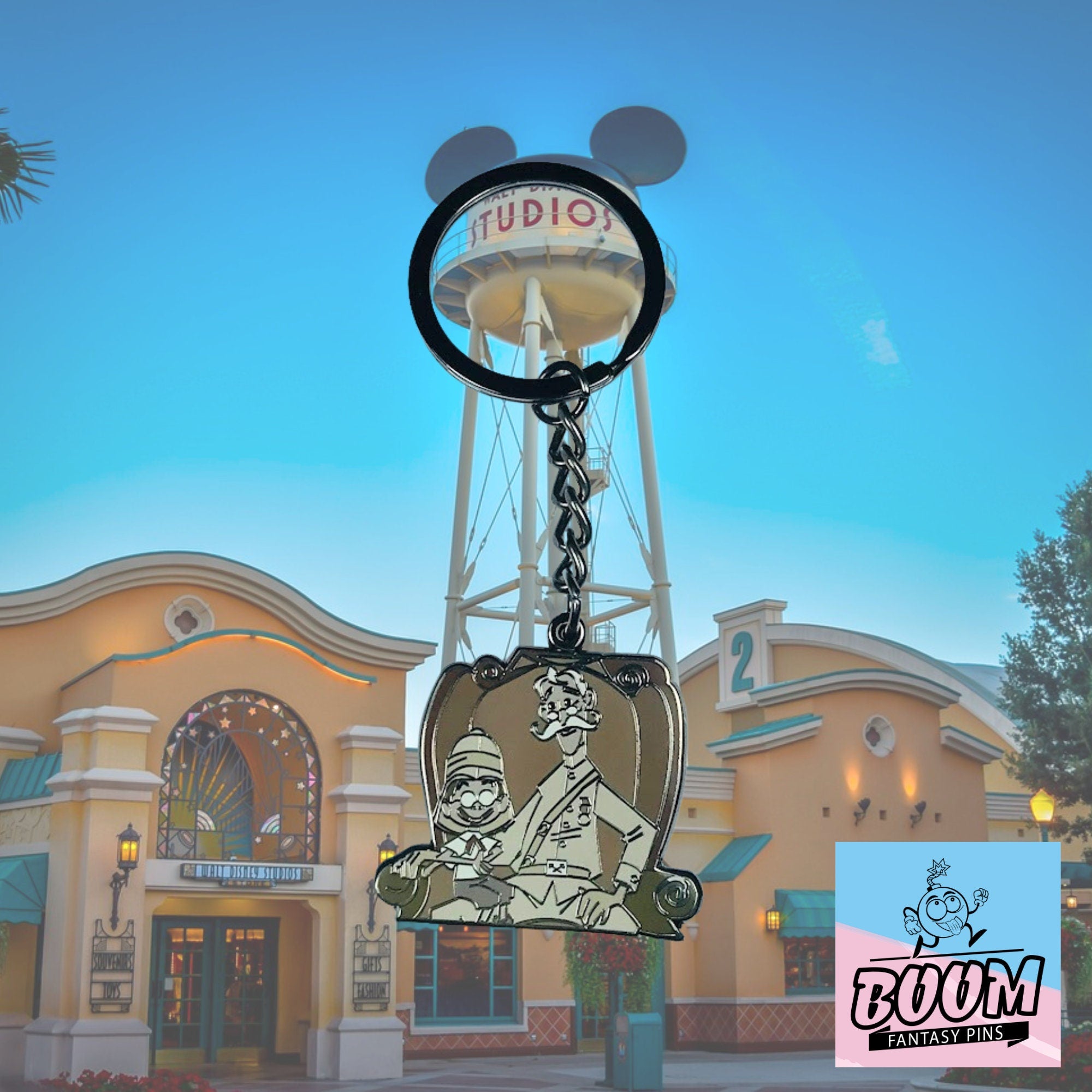 Llavero – Milo Thatch y Thaddeus Thatch de Atlantis: El Imperio Perdido – Disney Fantasy