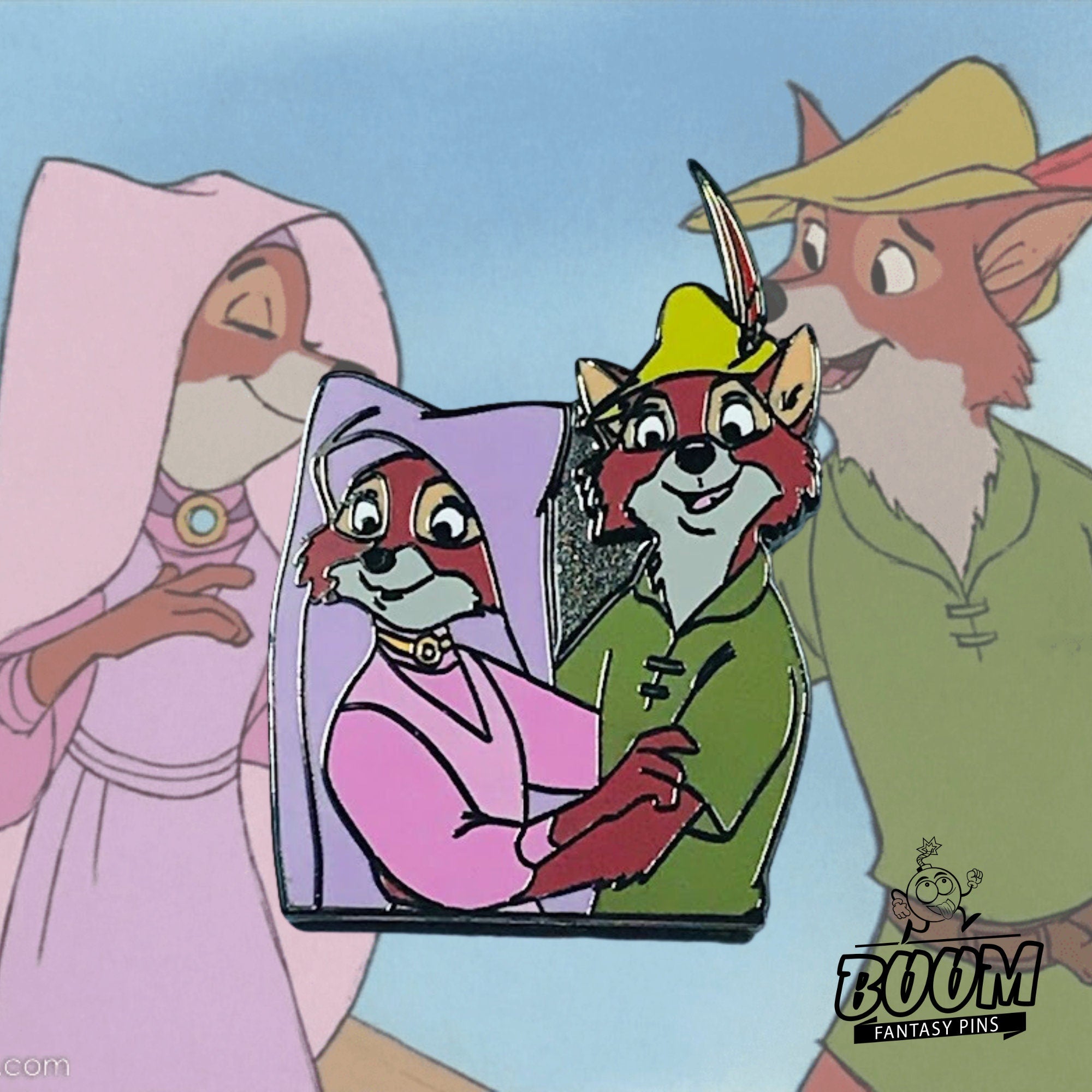 Pin – Maid Marian and Robin Hood from Robin Hood – Disney Fantasy