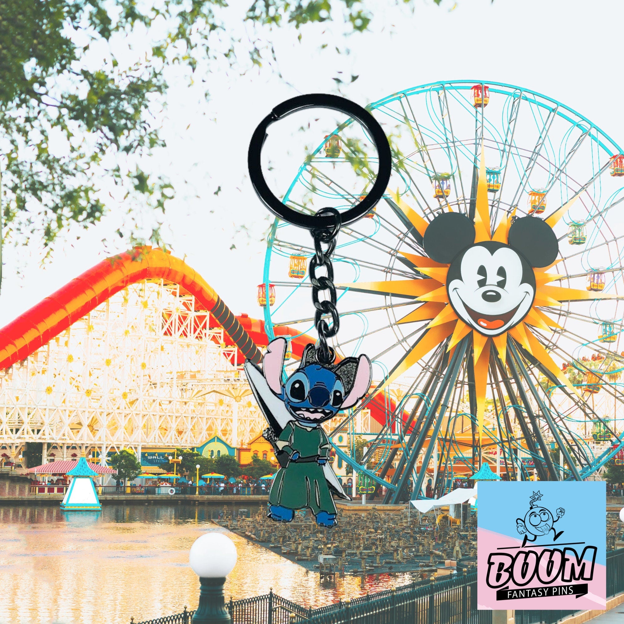 Llavero – Stitch como experimento 626 de Lilo y Stitch – Disney Fantasy