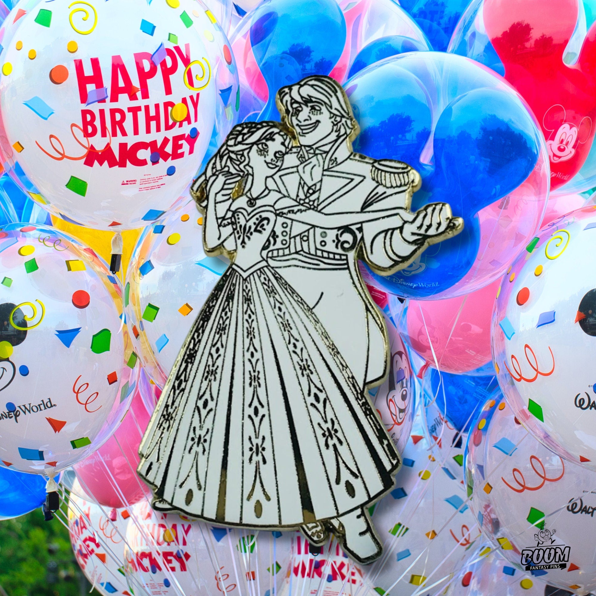 Pin's – Princesse Anna et Kristoff de La Reine des Neiges – Disney Fantasy