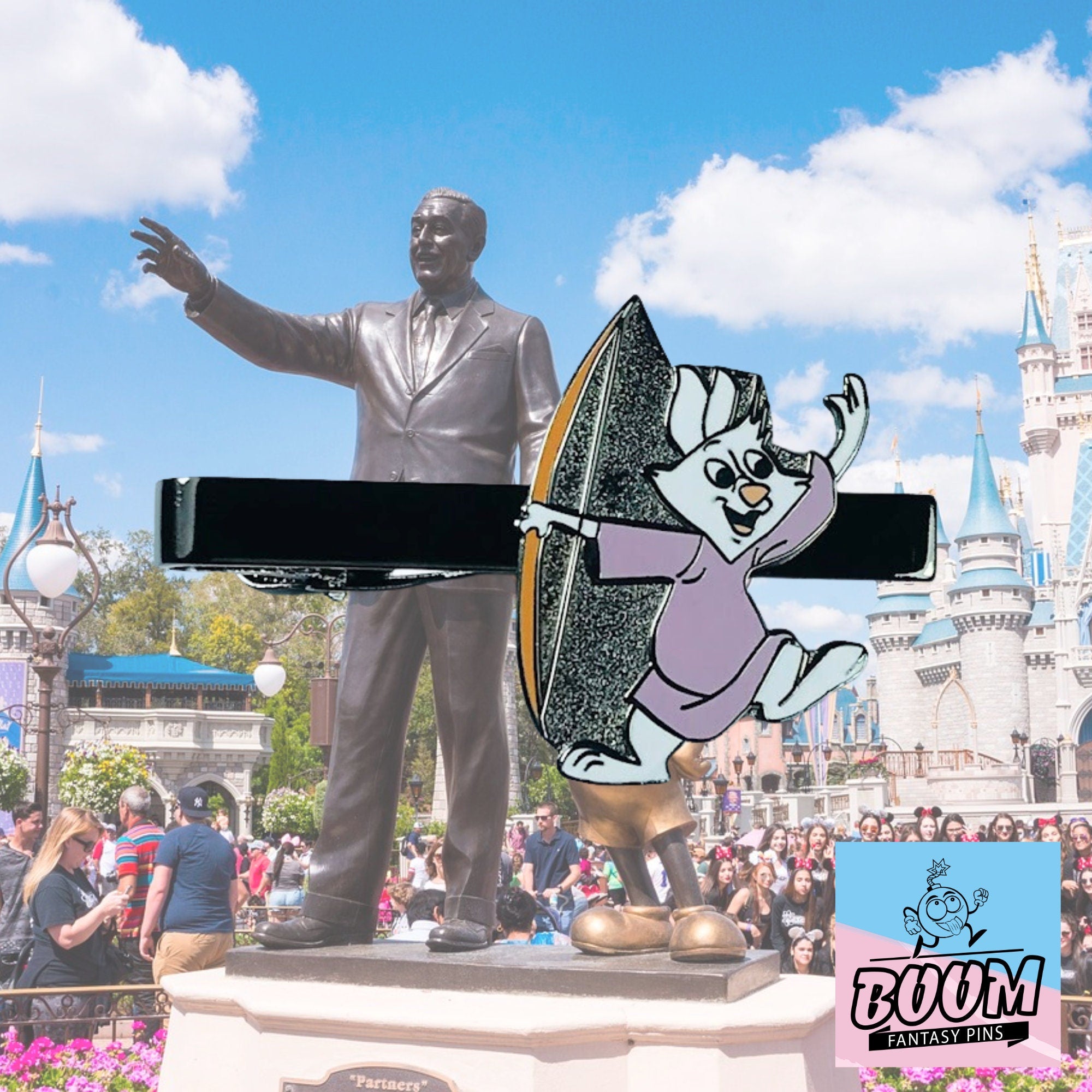 Pinza de corbata – Skippy el conejo de Robin Hood – Fantasía Disney