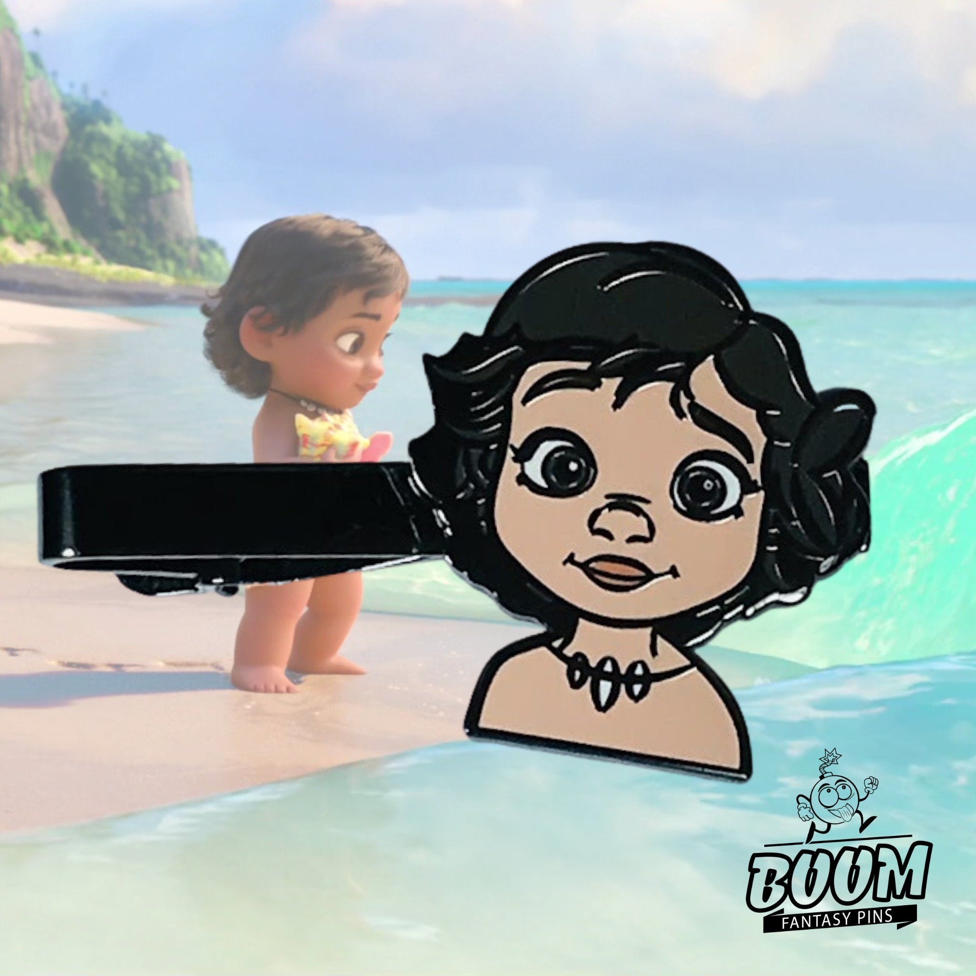 Pinza de corbata – Bebé Moana de Moana – Disney Fantasy