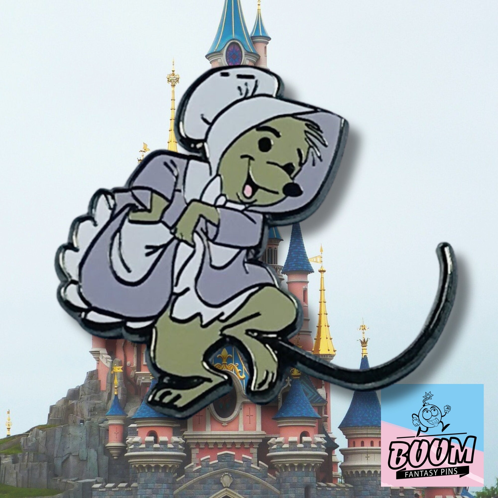 Pin – Ratón de la Madre Iglesia de Robin Hood – Disney Fantasy