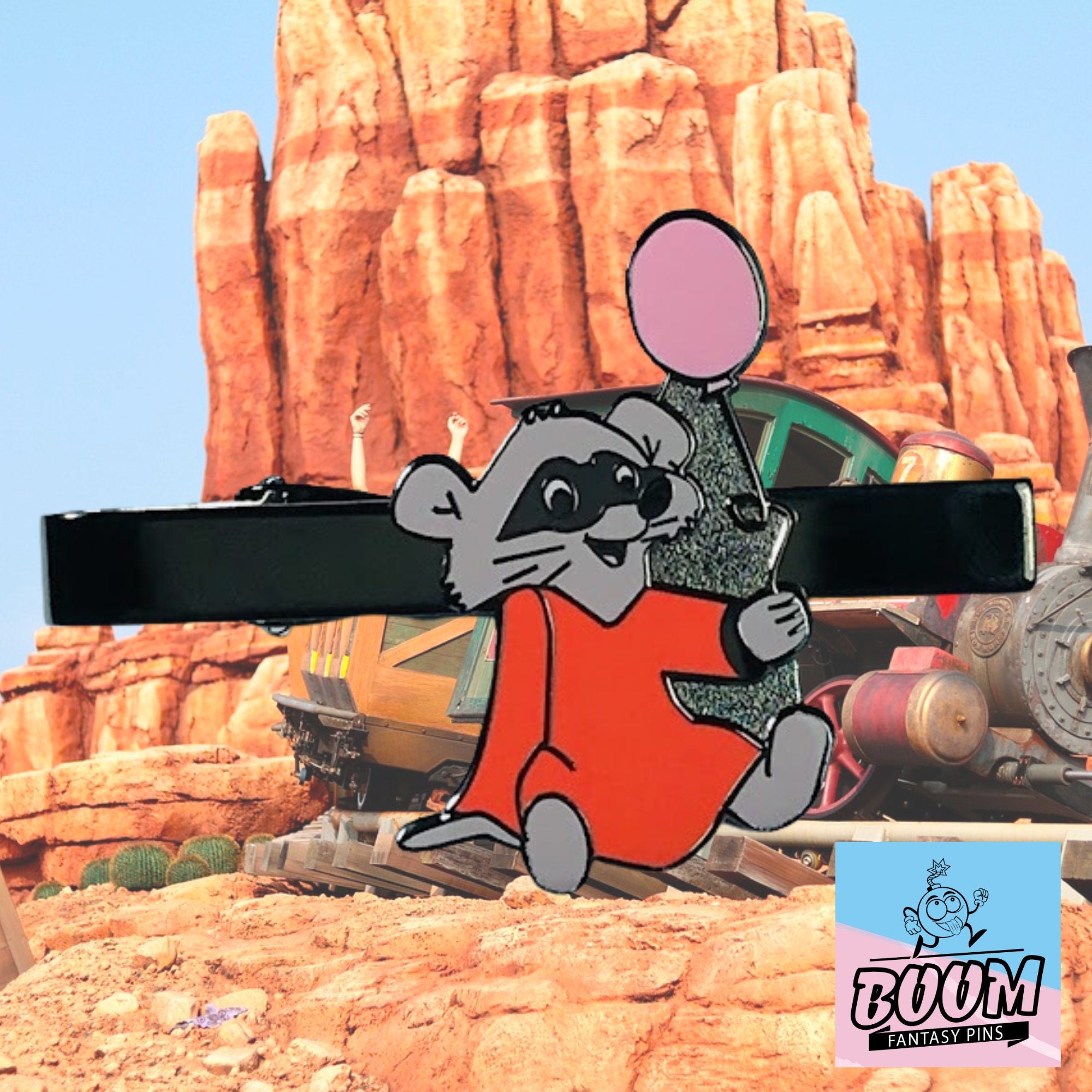 Pince à cravate – Raton laveur Robin des Bois du film Robin des Bois – Disney Fantasy