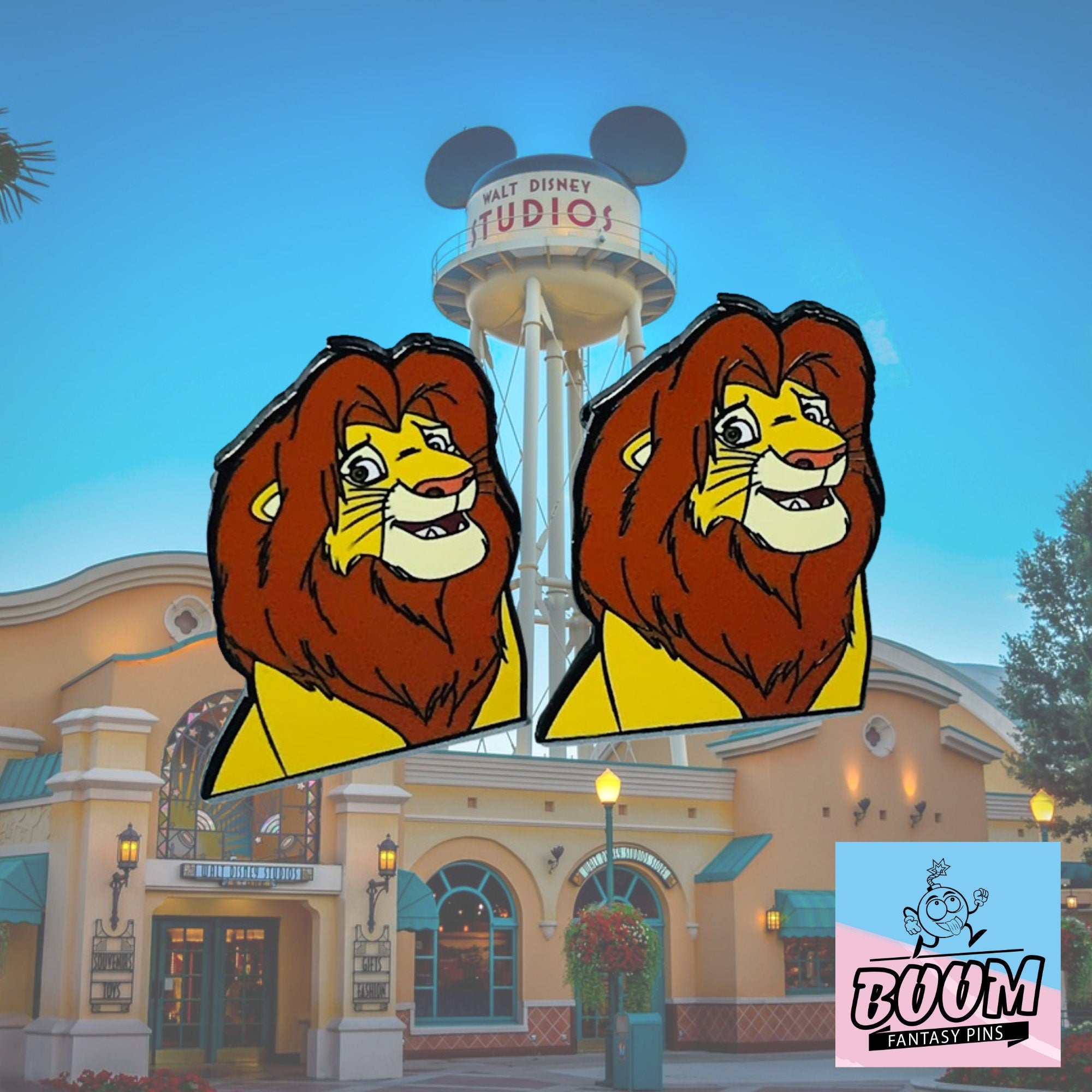 Boutons de manchette – Mufasa du Roi Lion – Disney Fantasy