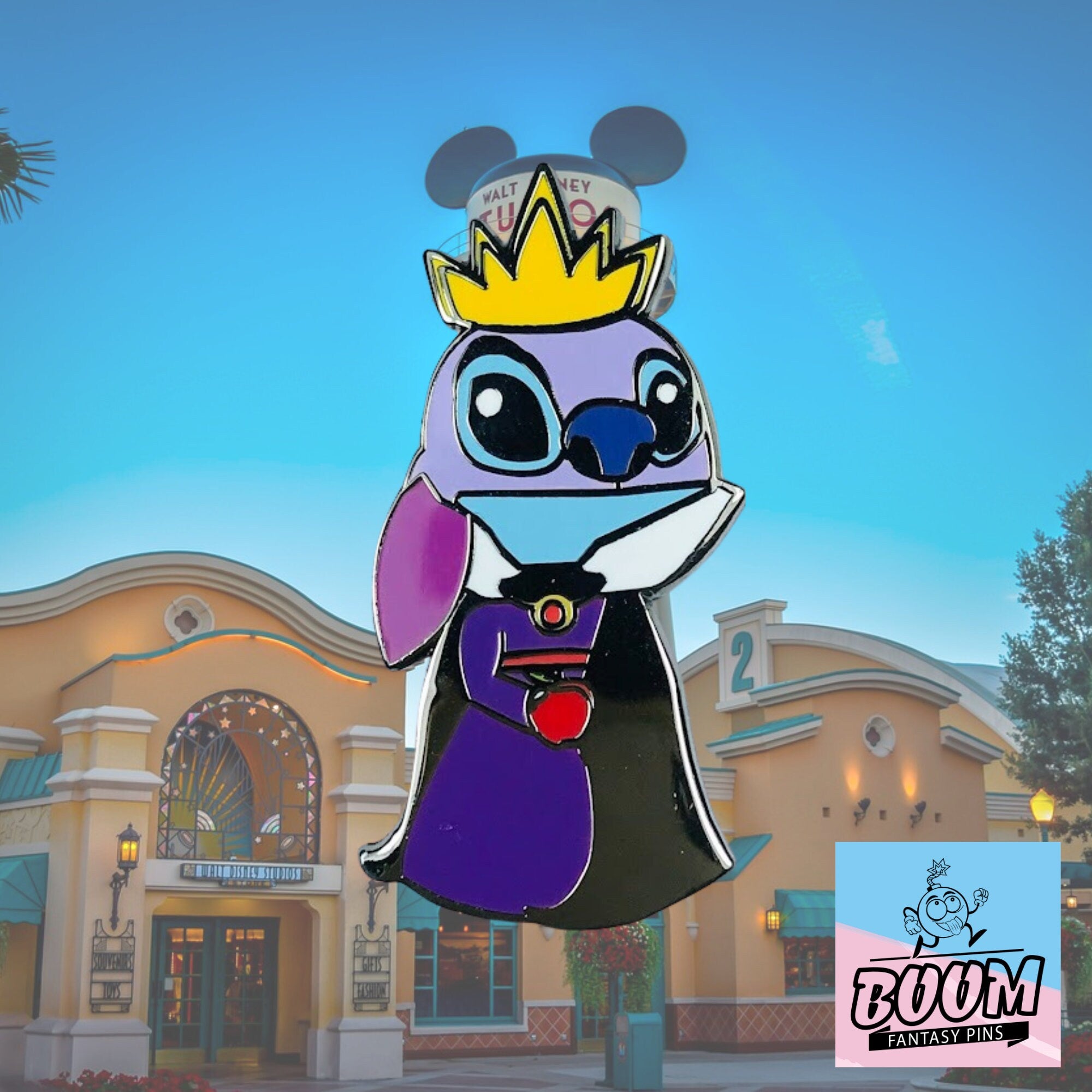 Pin – Stitch como la Reina Malvada de Lilo y Stitch – Disney Fantasy