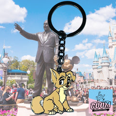 Llavero – Ángel de La Dama y el Vagabundo – Disney Fantasy