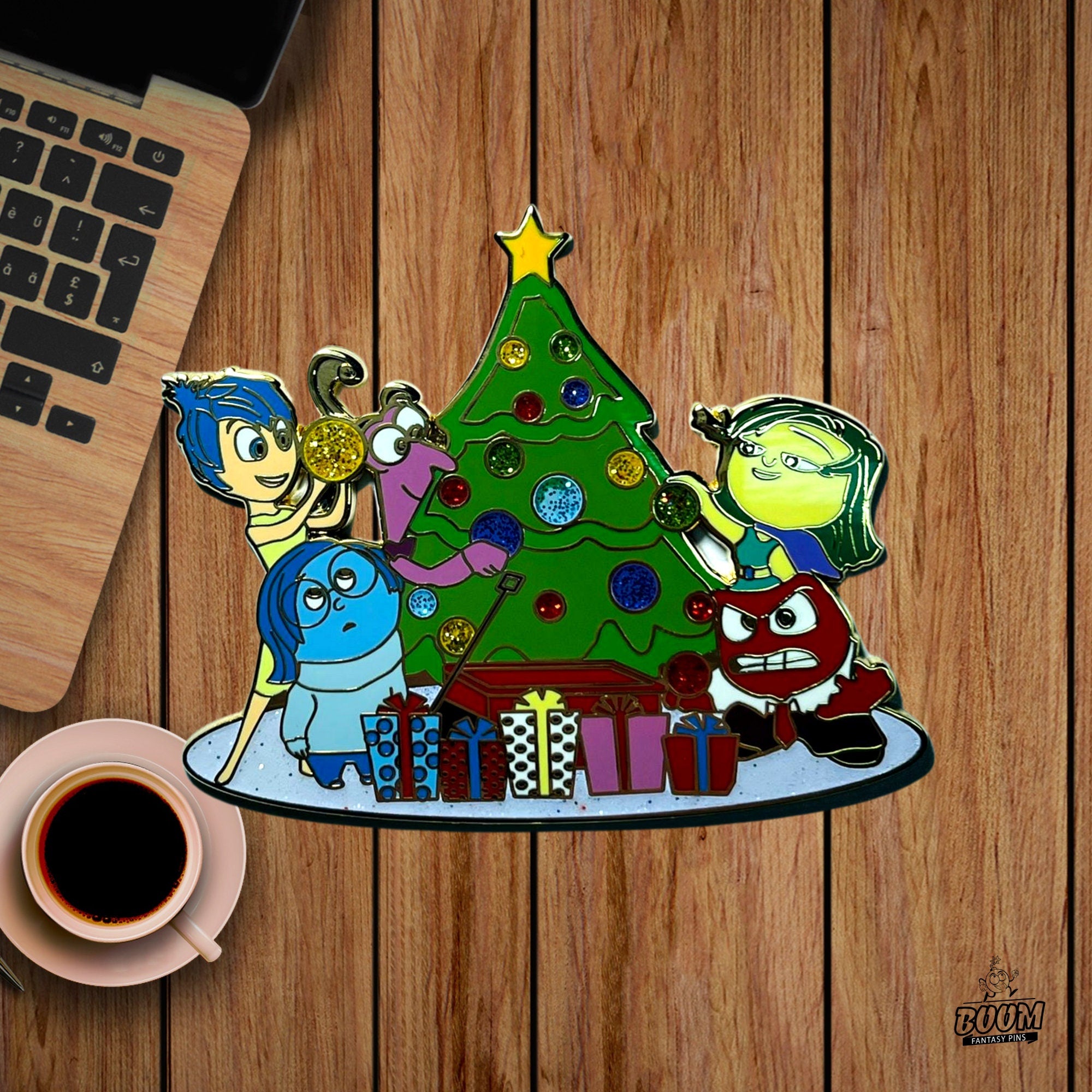 Pin – Alegría, Tristeza, Miedo, Asco e Ira desde adentro hacia afuera – Fantasía Disney