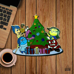 Pin – Alegría, Tristeza, Miedo, Asco e Ira desde adentro hacia afuera – Fantasía Disney