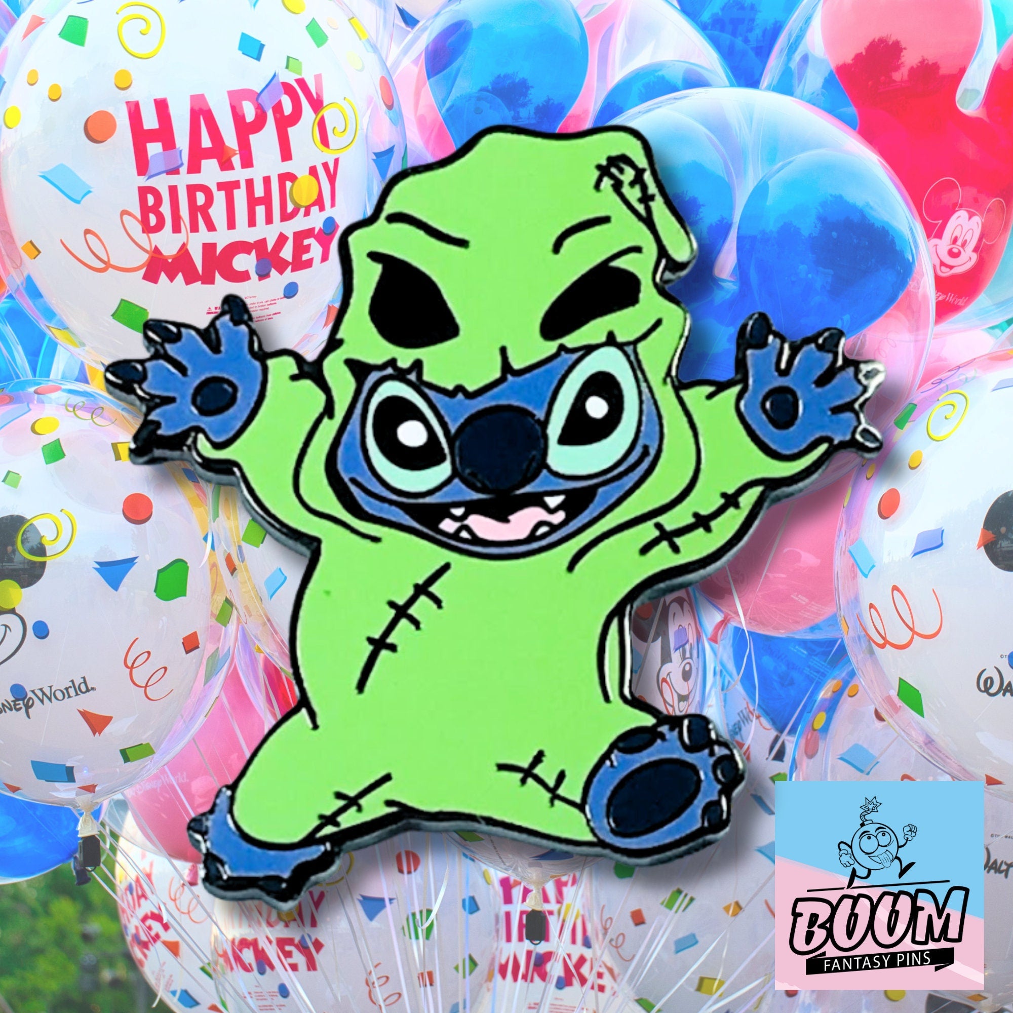 Pin – Stitch como Oogie Boogie de Lilo y Stitch – Disney Fantasy