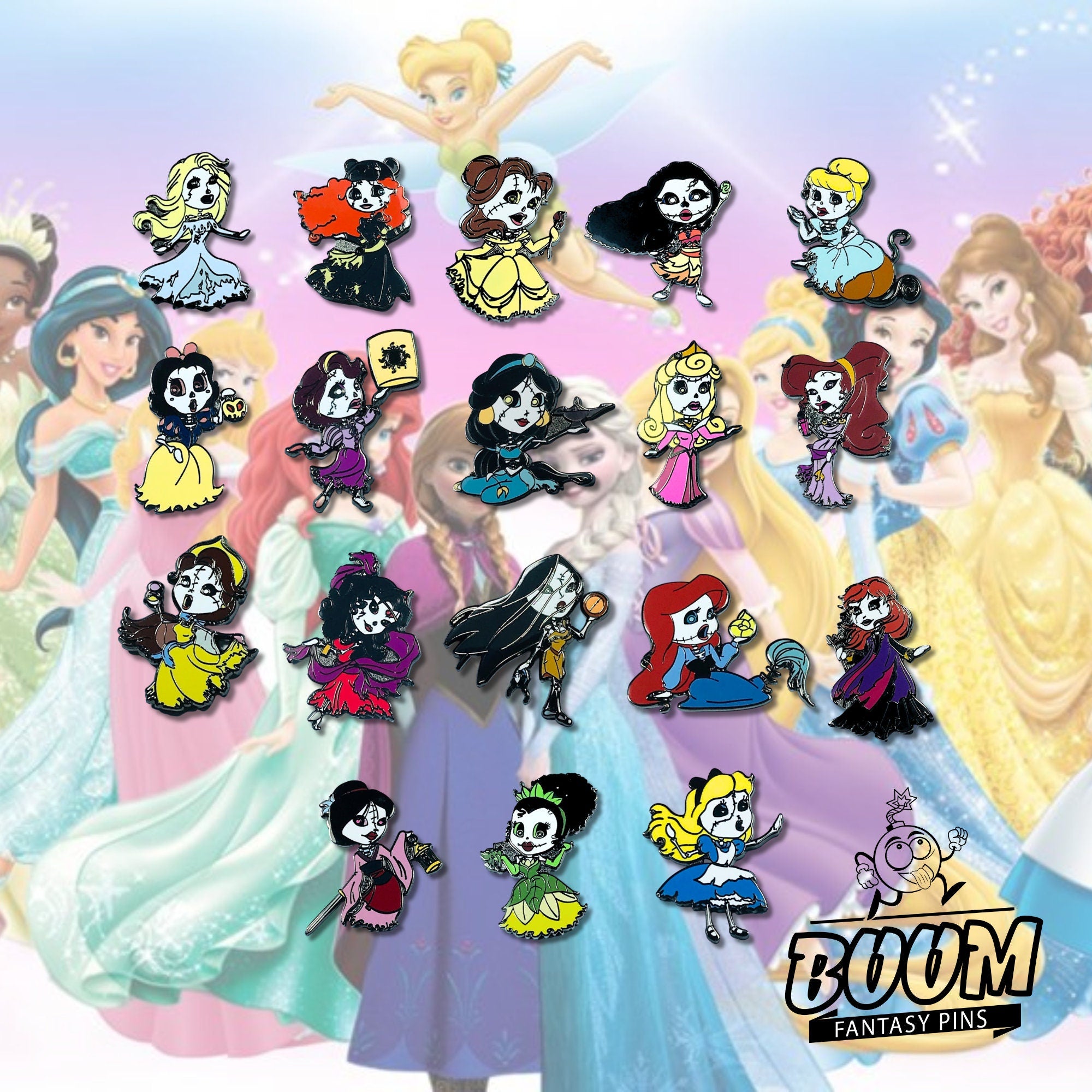 Pin – Mulan from Mulan – Disney Fantasy