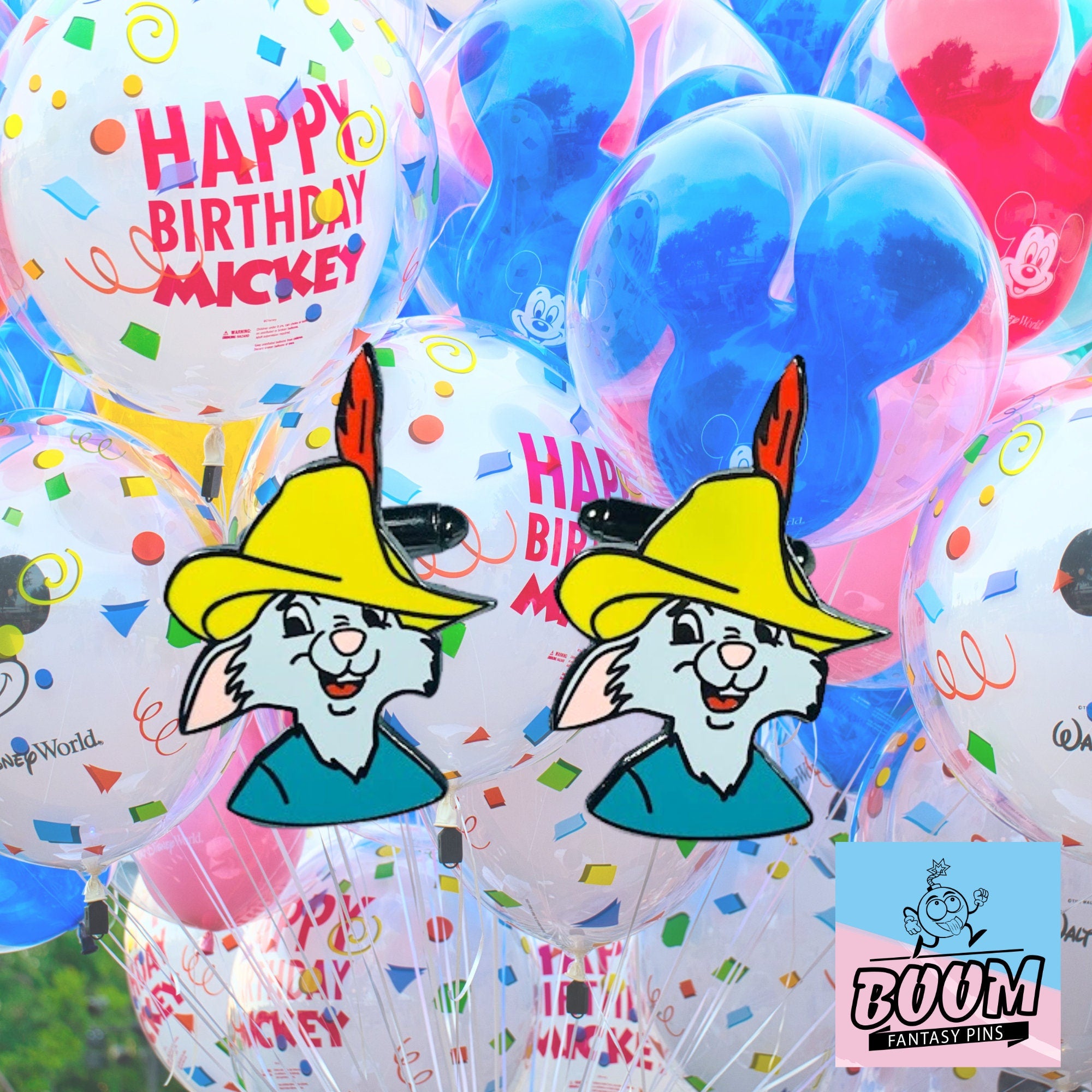 Cufflinks – Skippy Rabbit from Robin Hood – Disney Fantasy