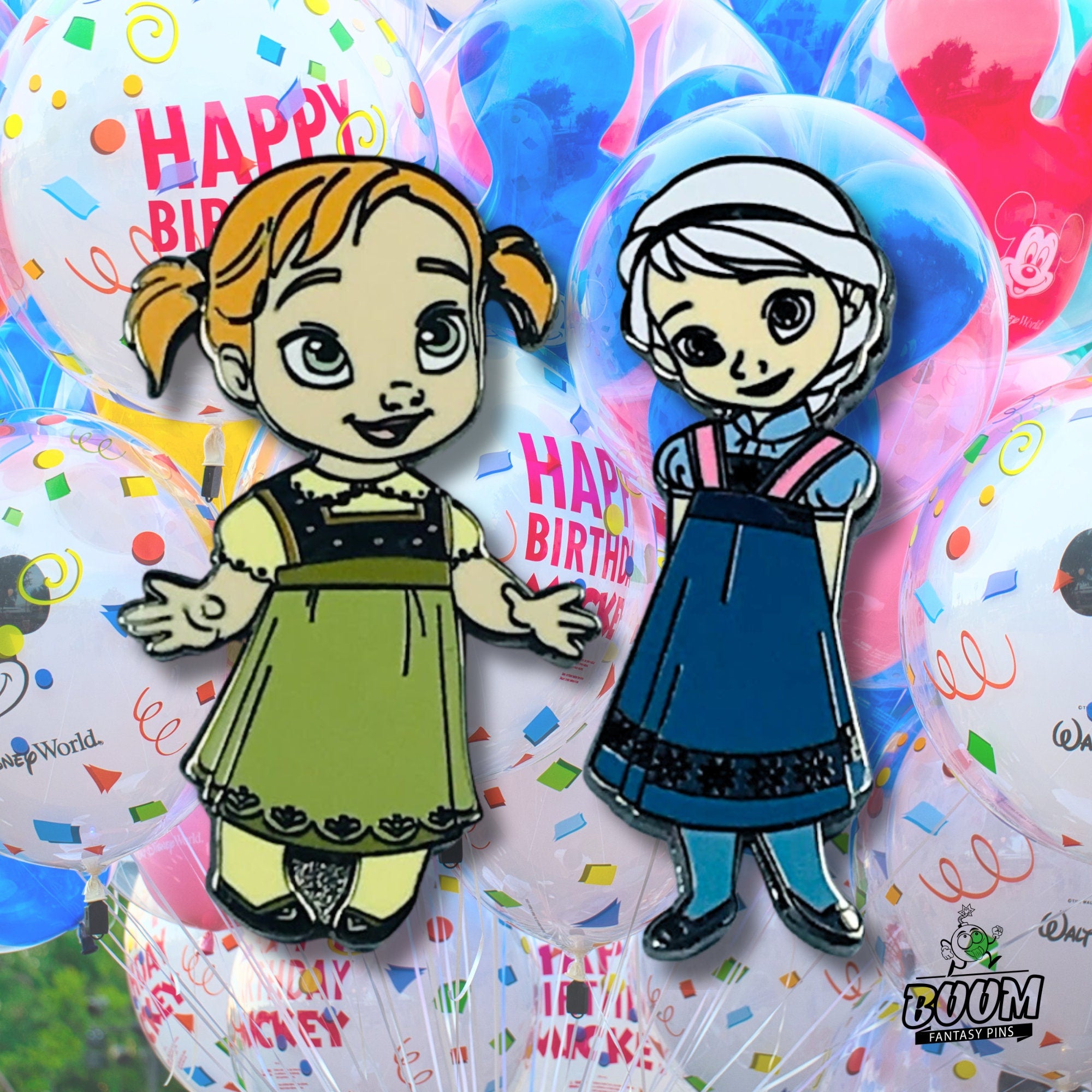 Pin – Anna and Elsa from Frozen – Disney Fantasy