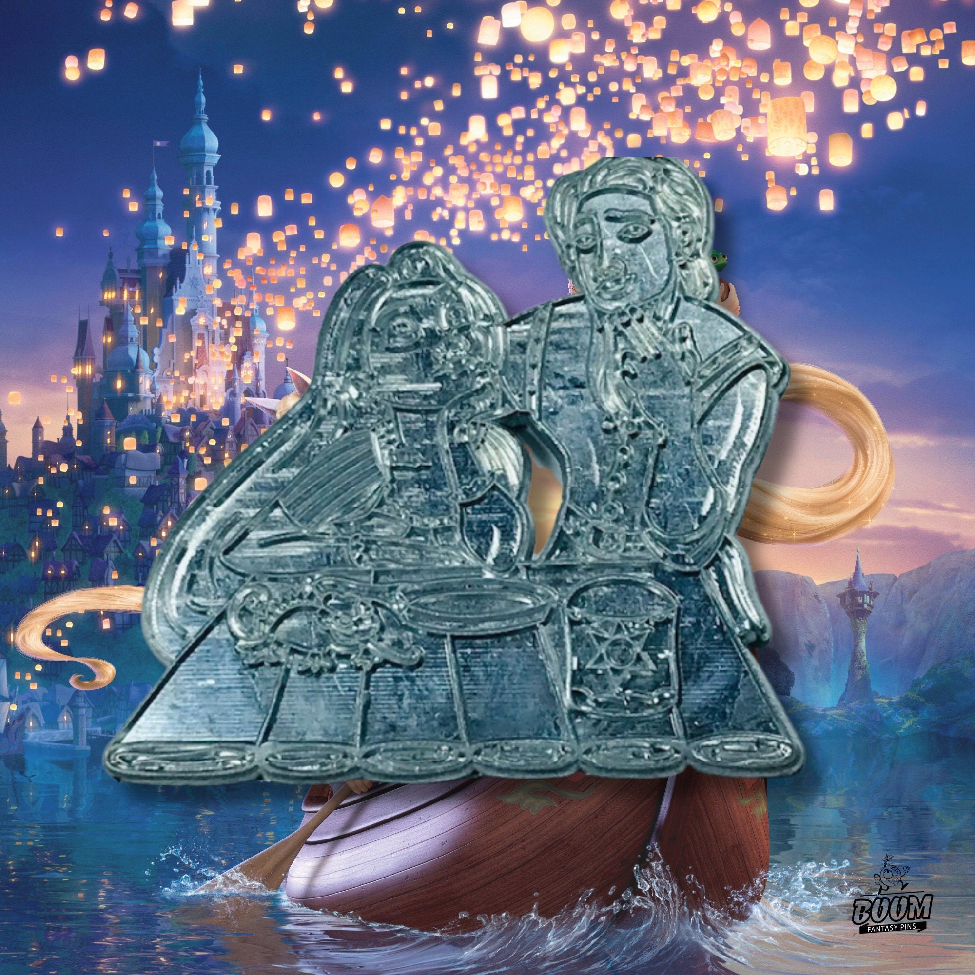 Pin – Rapunzel y Flynn Rider de Enredados – Disney Fantasy