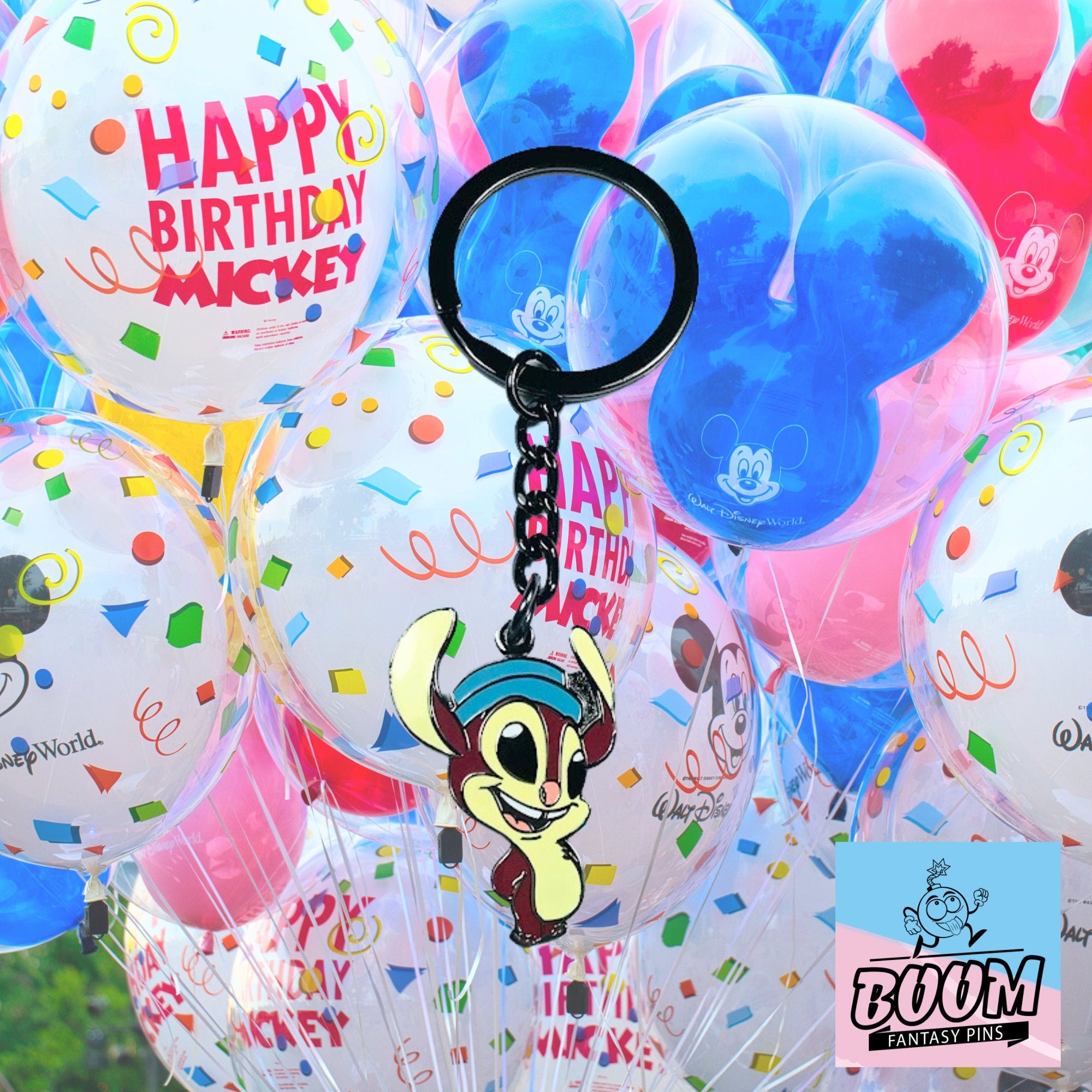 Llavero – Experimento 110 de Stitch Squeak de Lilo &amp; Stitch – Disney Fantasy