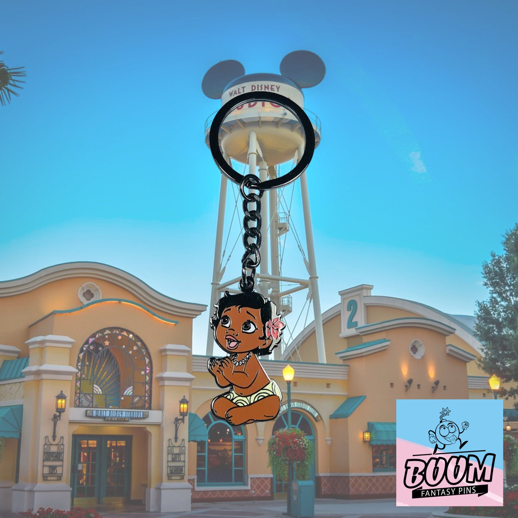 Porte-clés – Bébé Moana du film Vaiana – Disney Fantasy