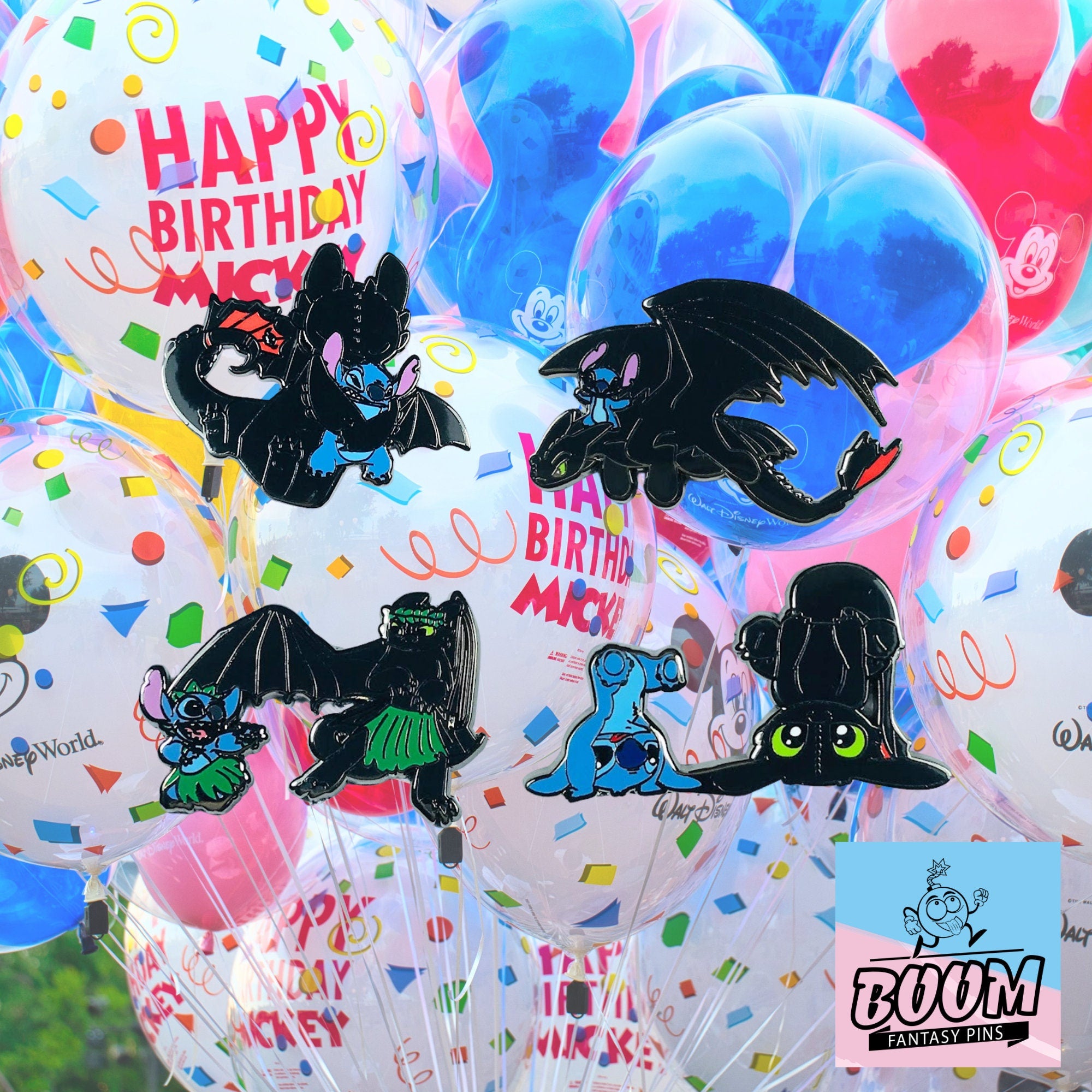 Pin – Experimento de Stitch 626 y Desdentao de Lilo y Stitch – Fantasía Disney