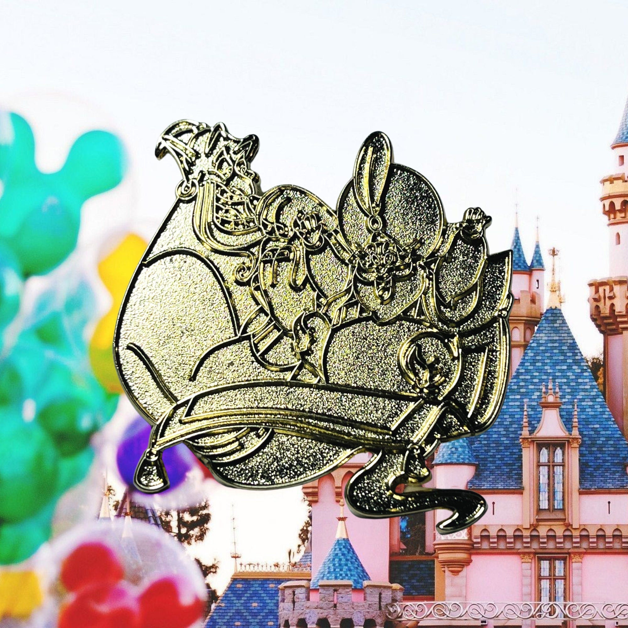 Pin's – Génie et Sultan d'Aladdin – Disney Fantasy