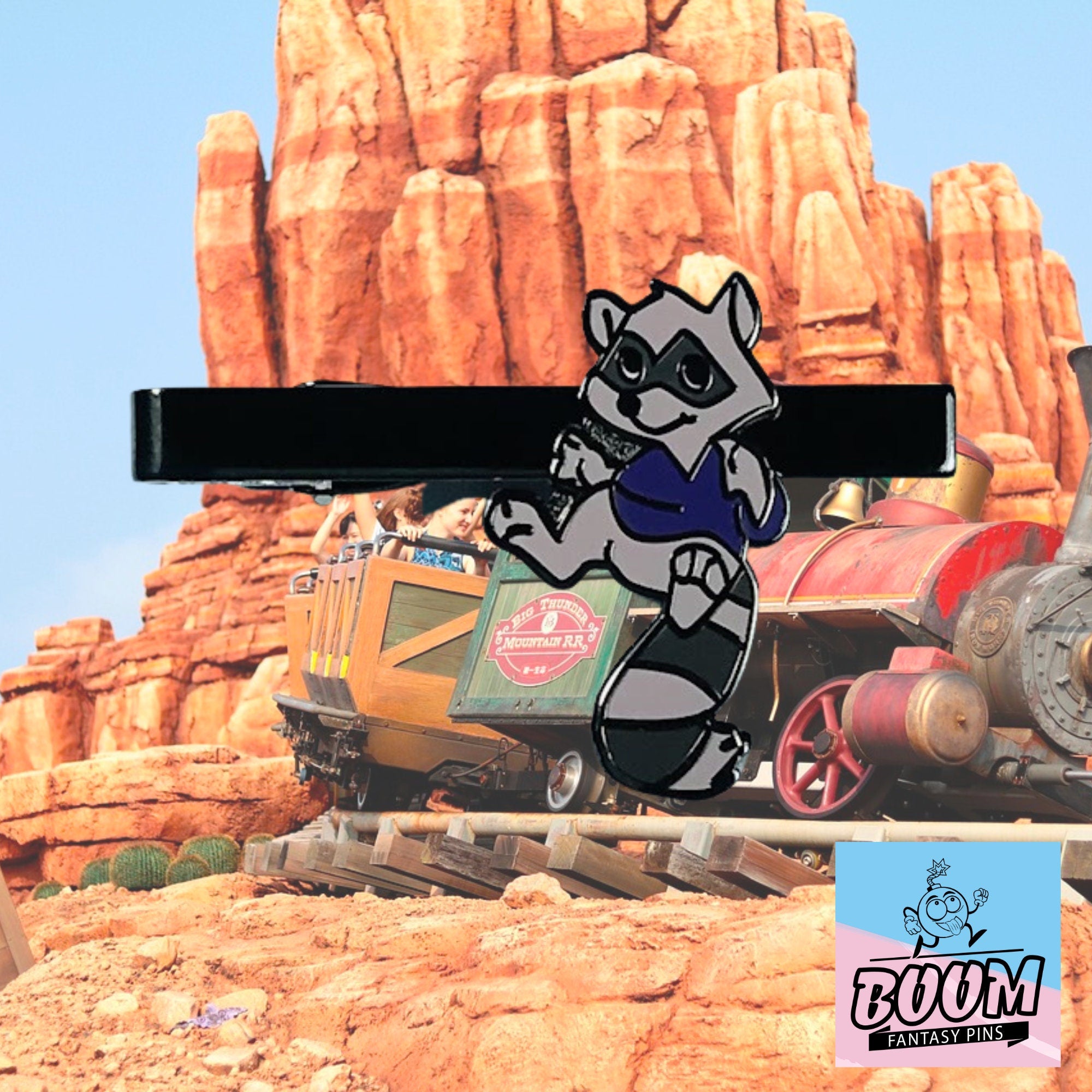 Pinza de corbata – Skippy el mapache de Robin Hood – Disney Fantasy