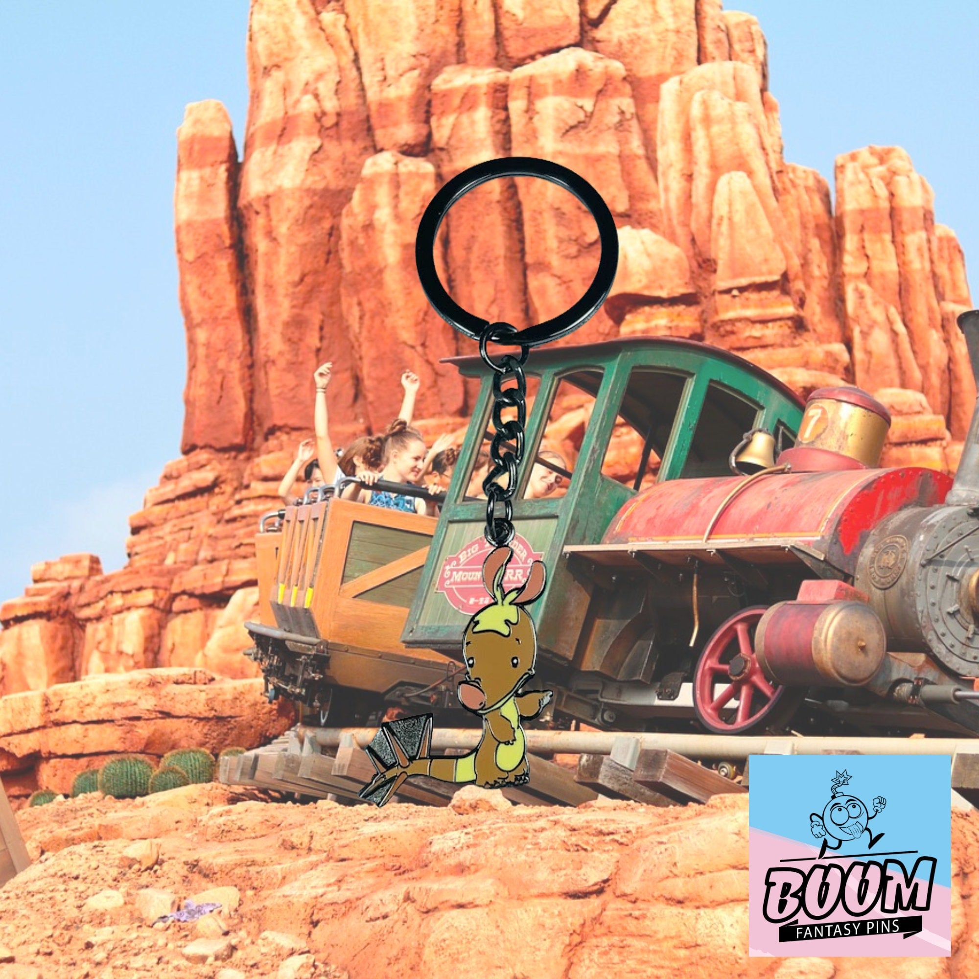 Llavero – Experimento 036 Poki de Lilo y Stitch – Disney Fantasy