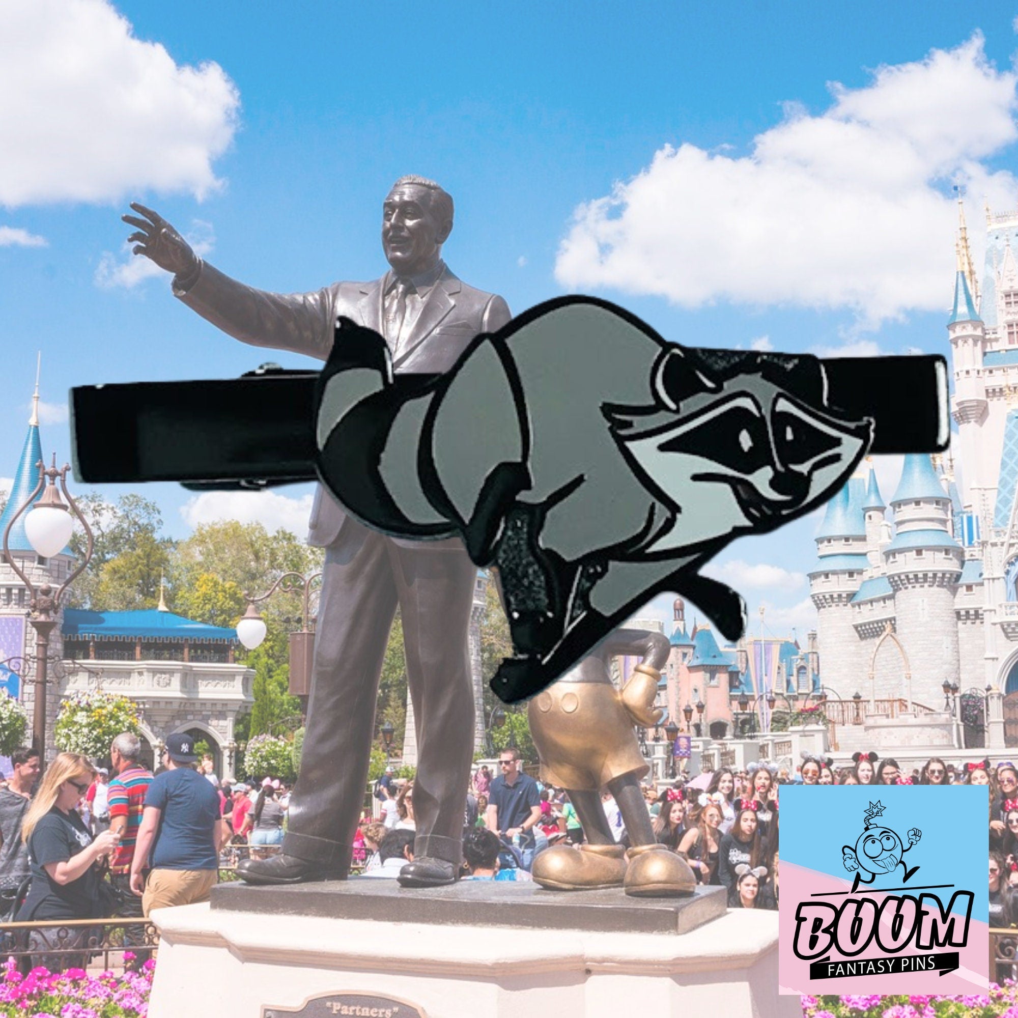 Pince à cravate – Meeko de Pocahontas – Disney Fantasy