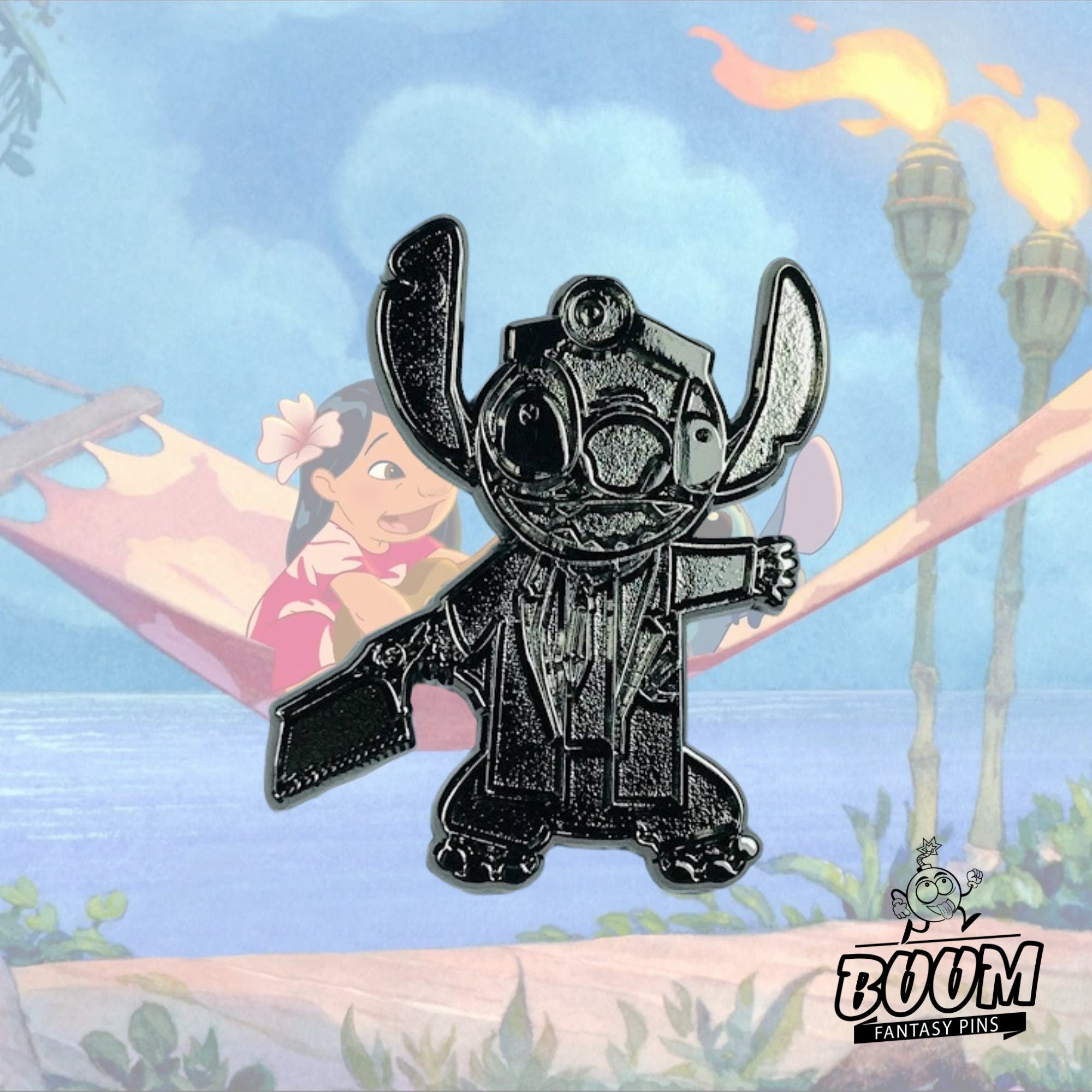 Épingle – Stitch dans le rôle du Dr Joshua Sweet de Lilo &amp; Stitch – Disney Fantasy