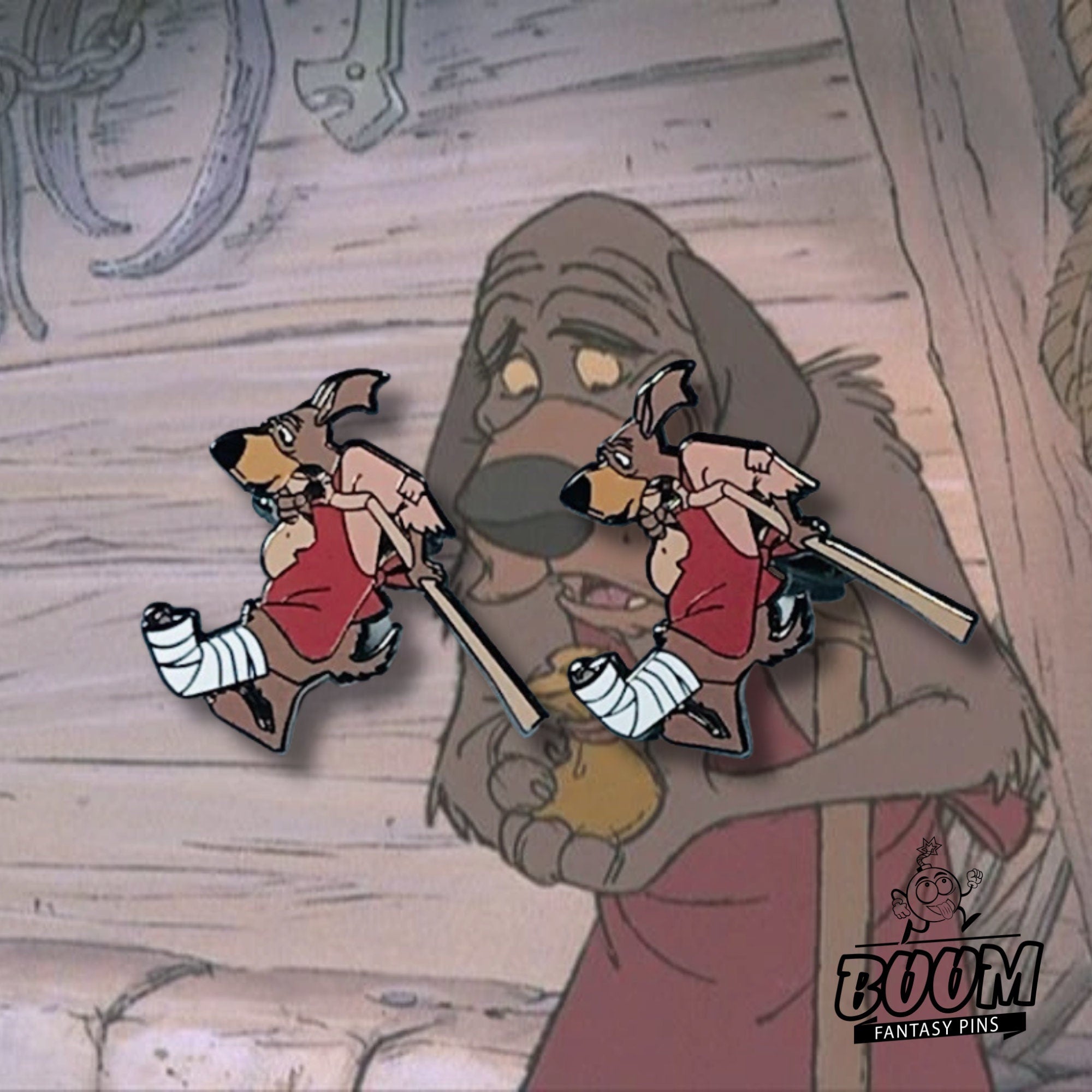 Cufflinks – Otto from Robin Hood – Disney Fantasy