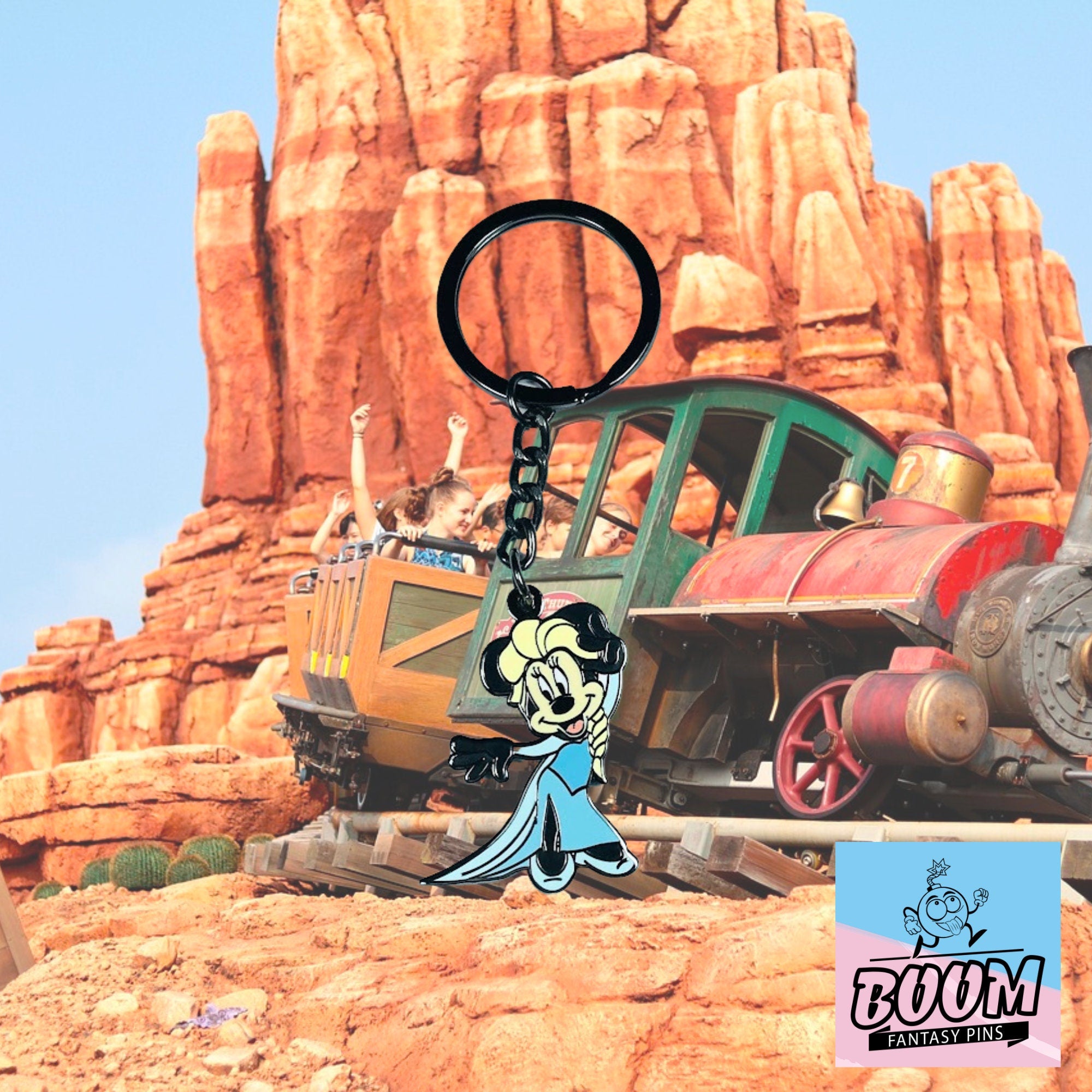 Llavero – Minnie Mouse de Frozen – Disney Fantasy