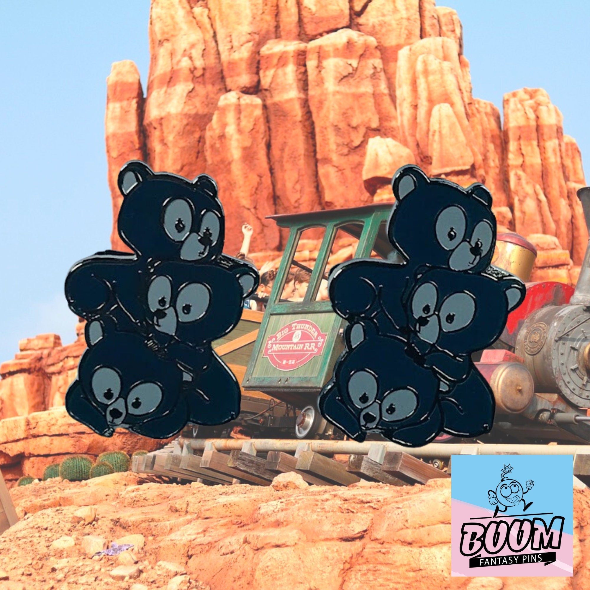 Cufflinks – Little 3 bears from Brave – Disney Fantasy