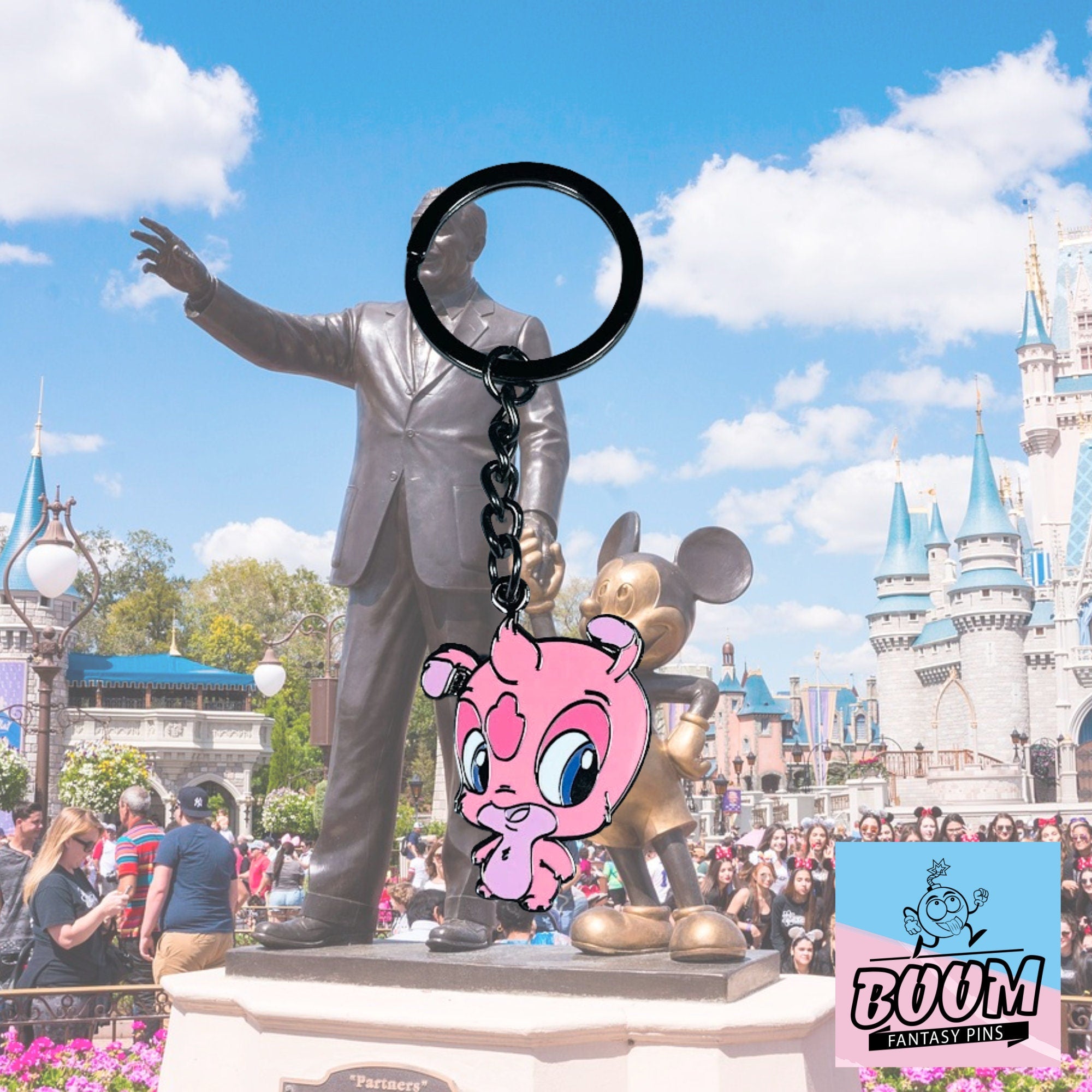 Llavero – Experimento 254 del Sr. Apestoso de Lilo y Stitch – Disney Fantasy