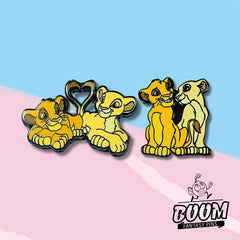 Pin – Simba y Nala de El Rey León – Disney Fantasy