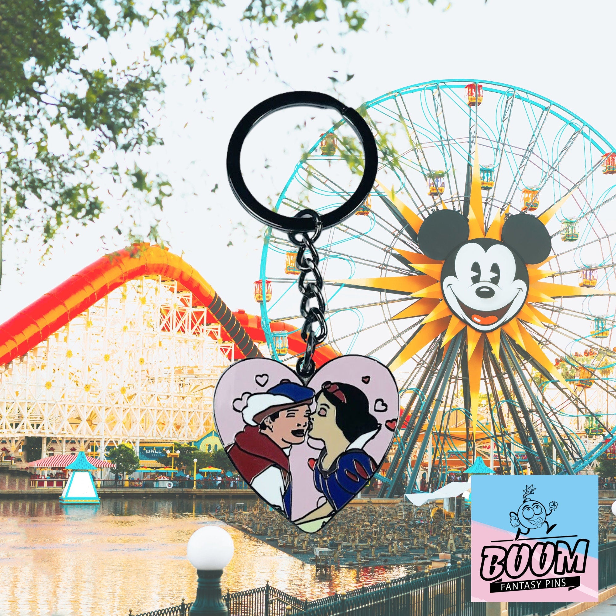 Llavero – Blancanieves y el Príncipe Azul de Blancanieves y los Siete Enanitos – Disney Fantasy