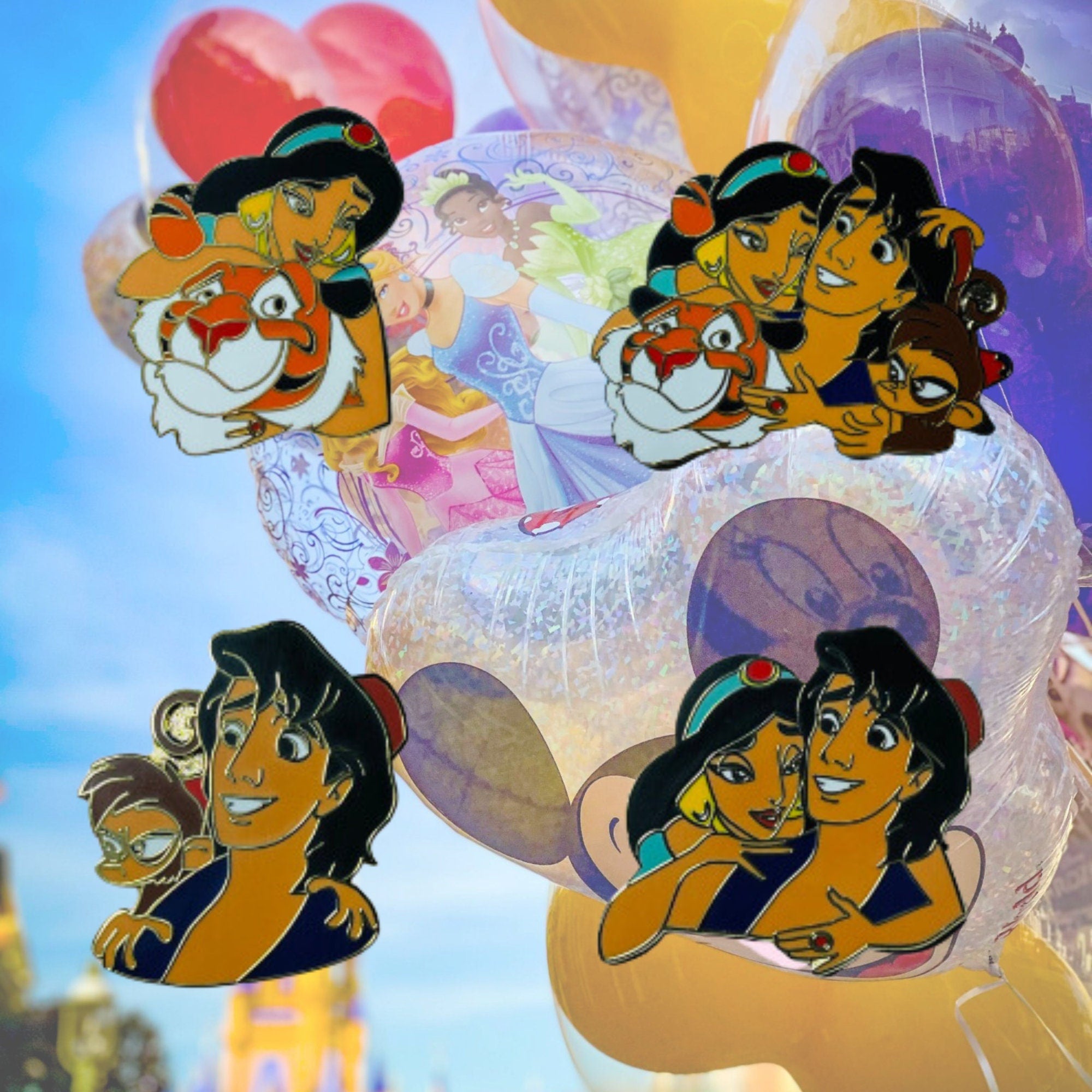 Pin – Princesa Jasmine de Aladdin – Disney Fantasy