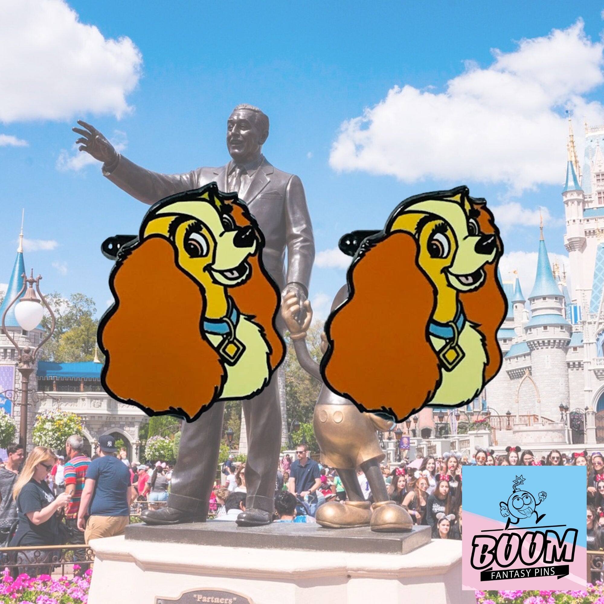 Gemelos – Dama de La Dama y el Vagabundo – Disney Fantasy