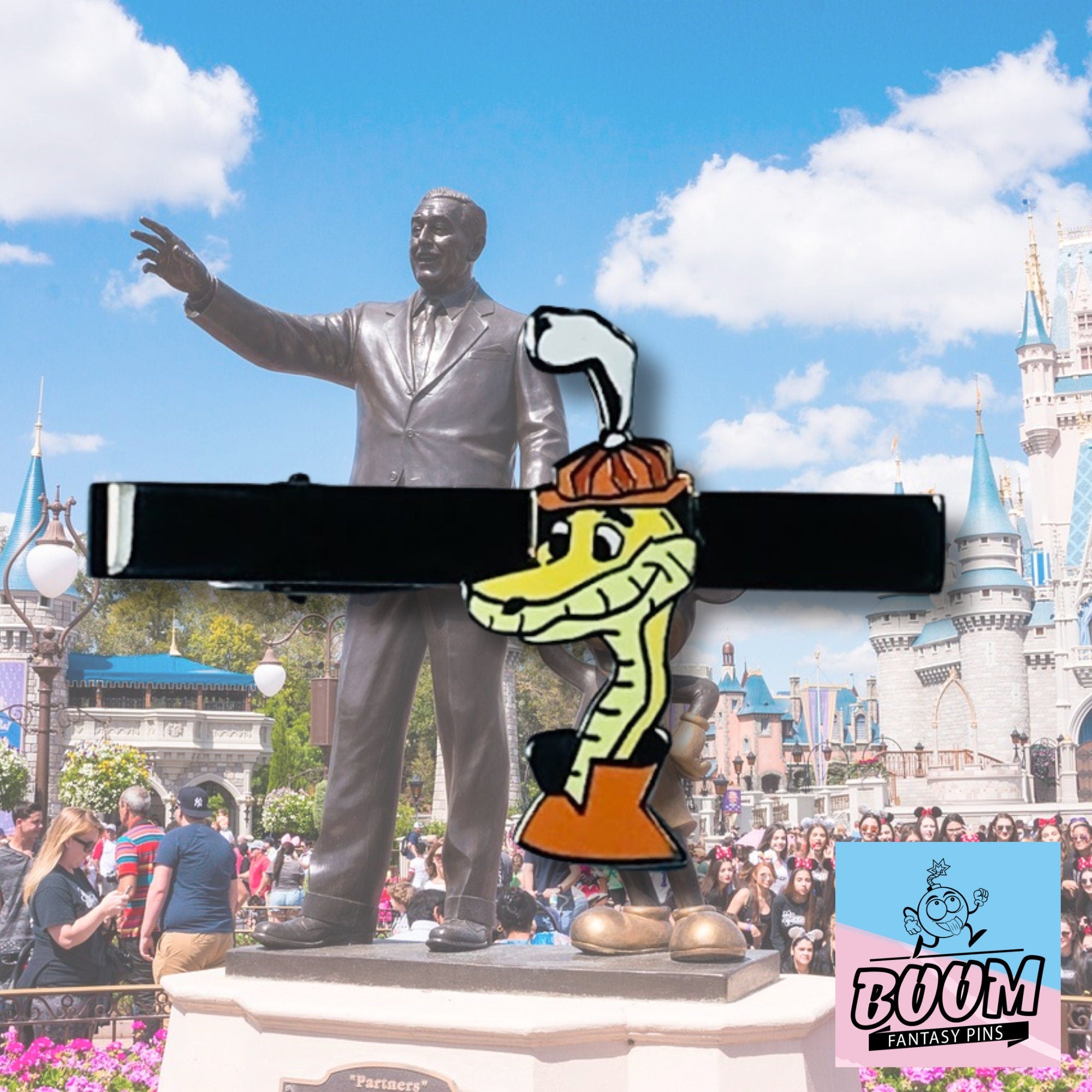 Pinza de corbata – Sir Hiss de Robin Hood – Disney Fantasy