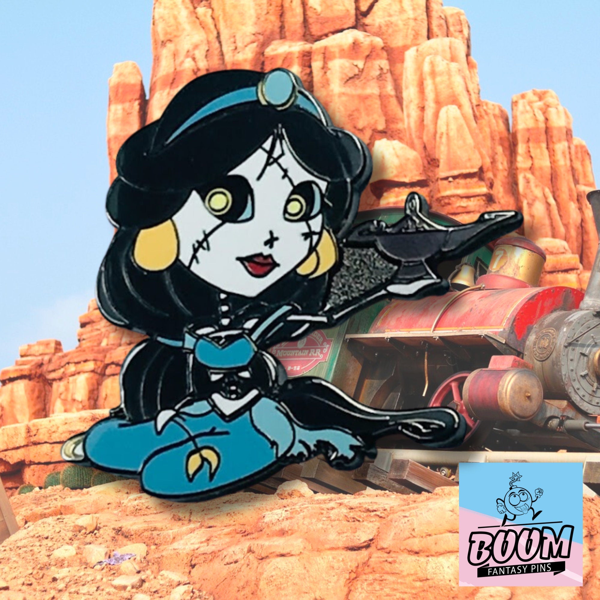 Pin's – Princesse Jasmine d'Aladdin – Disney Fantasy