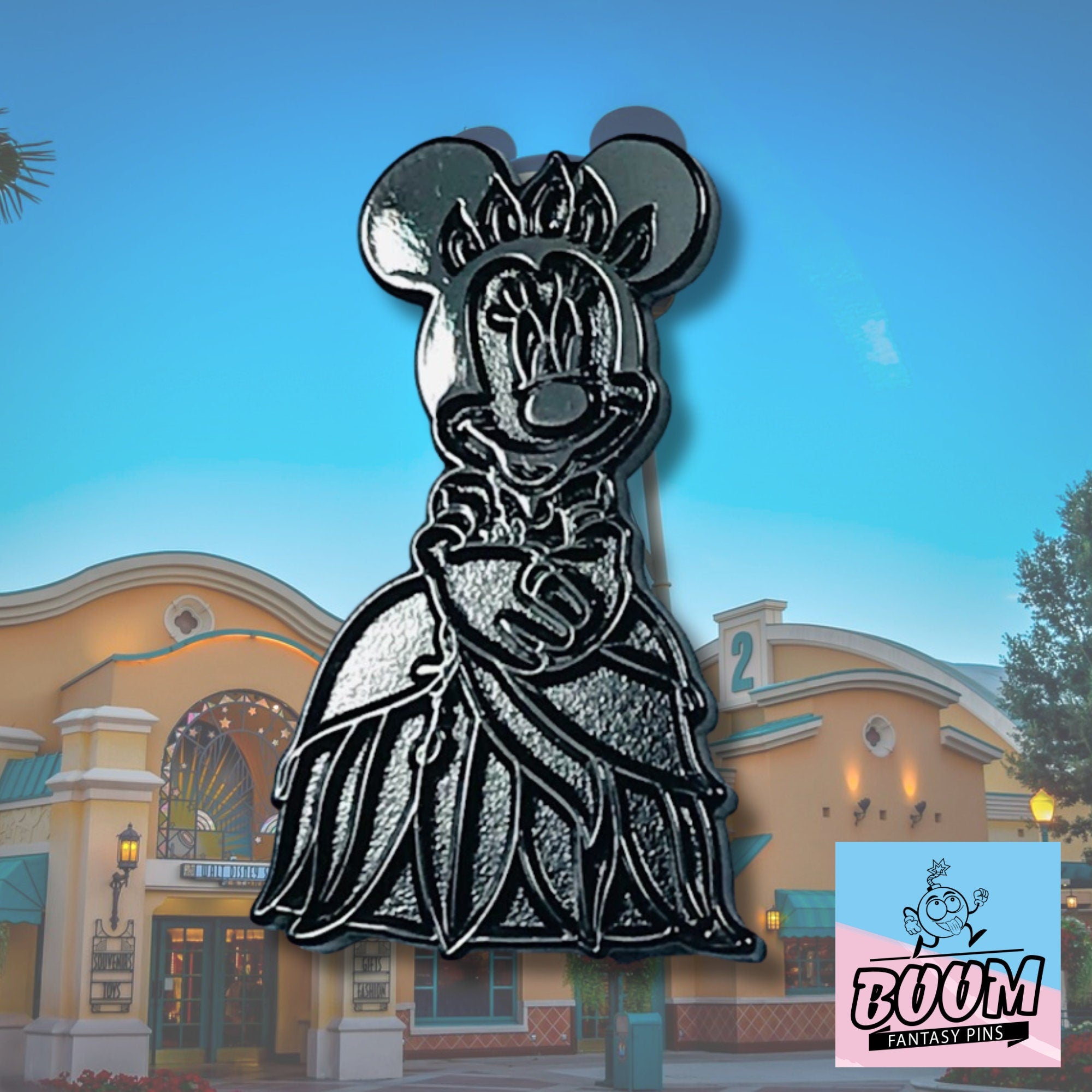 Pin – Minnie Mouse como Tiana de La Bella y la Bestia – Disney Fantasy