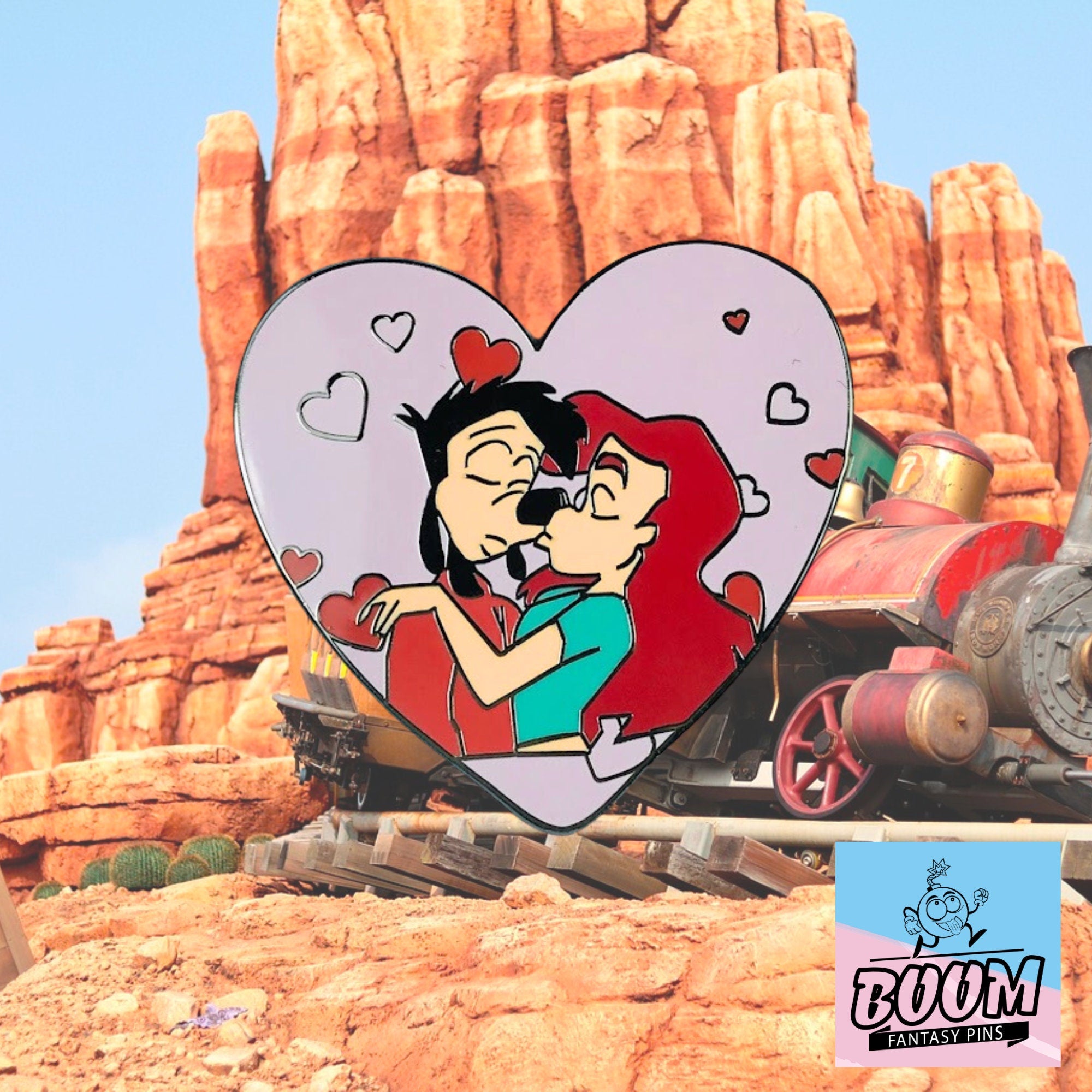 Pin – Goofy y Roxanne de Una película de Goofy – Disney Fantasy