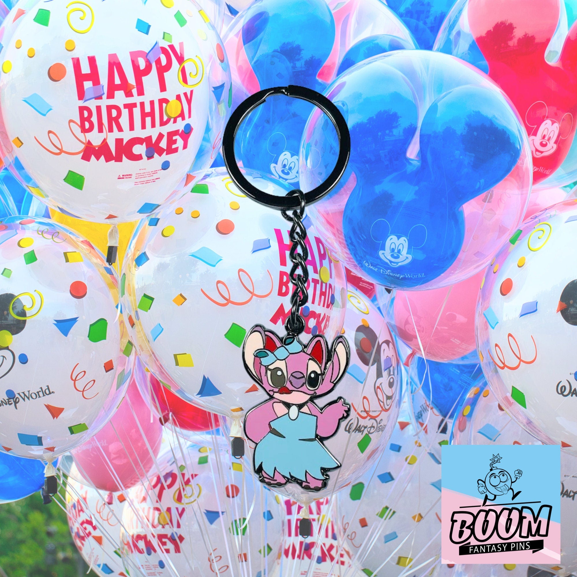 Porte-clés – Ange de Lilo &amp; Stitch – Disney Fantasy