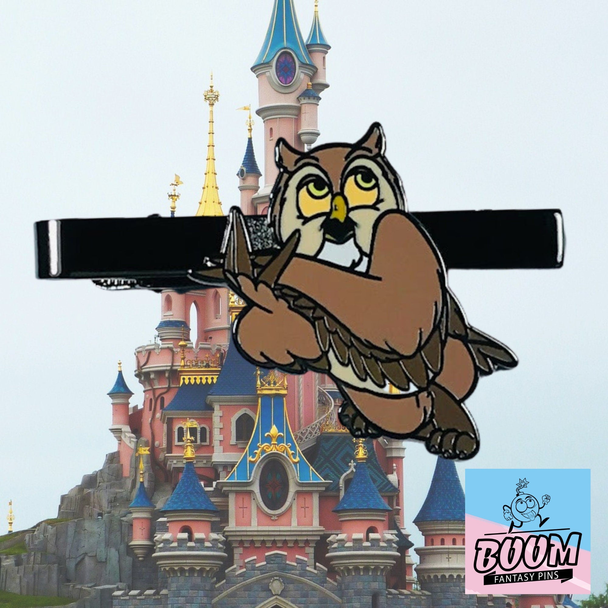 Pinza de corbata – Búho amigo de Bambi – Disney Fantasy