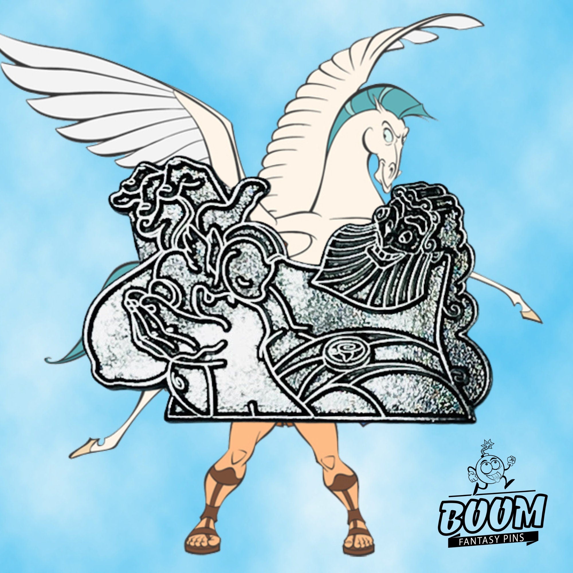 Pin's – Zeus et Pégase d'Hercule – Disney Fantasy