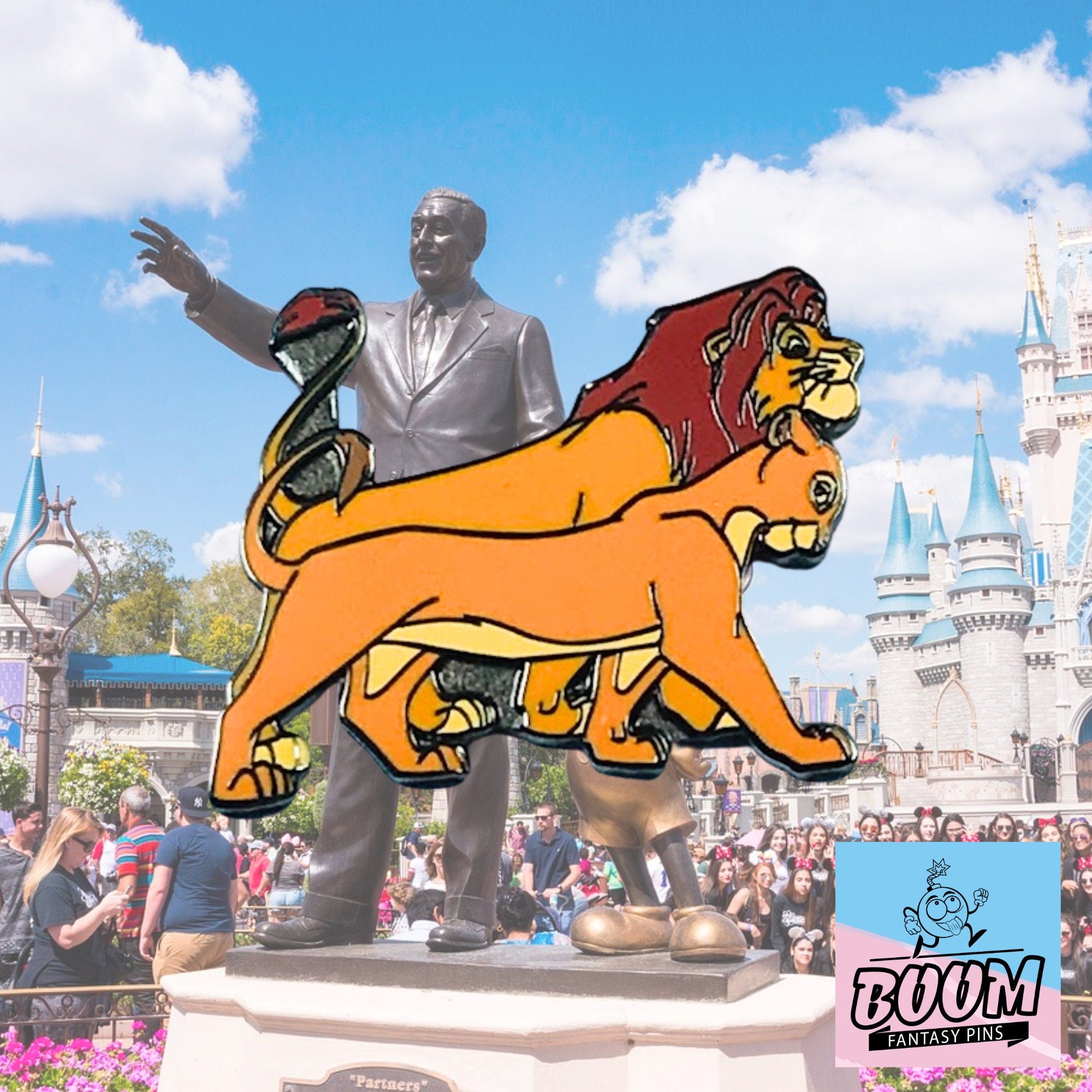 Pin – Nala y Simba de El Rey León – Disney Fantasy