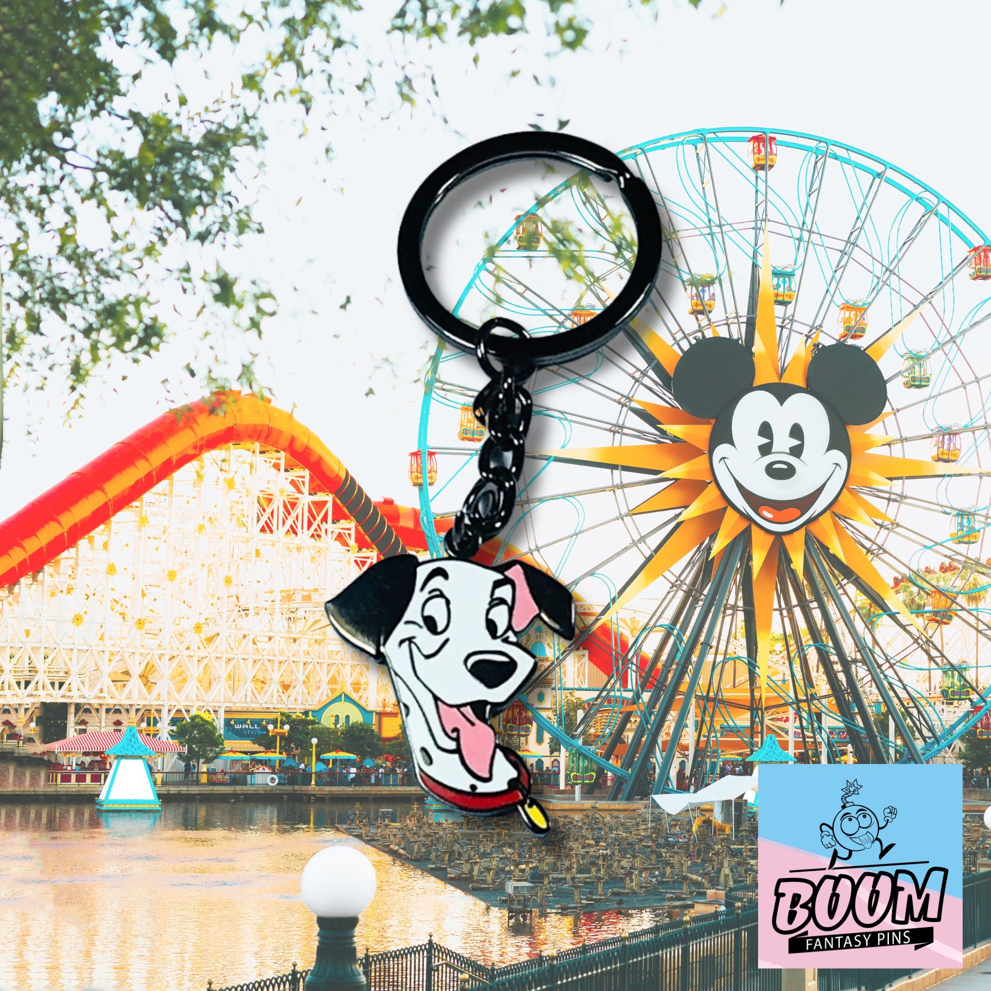 Porte-clés – Pongo des 101 Dalmatiens – Disney Fantasy