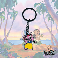 Llavero – Ángel como Blancanieves de Lilo y Stitch – Disney Fantasy