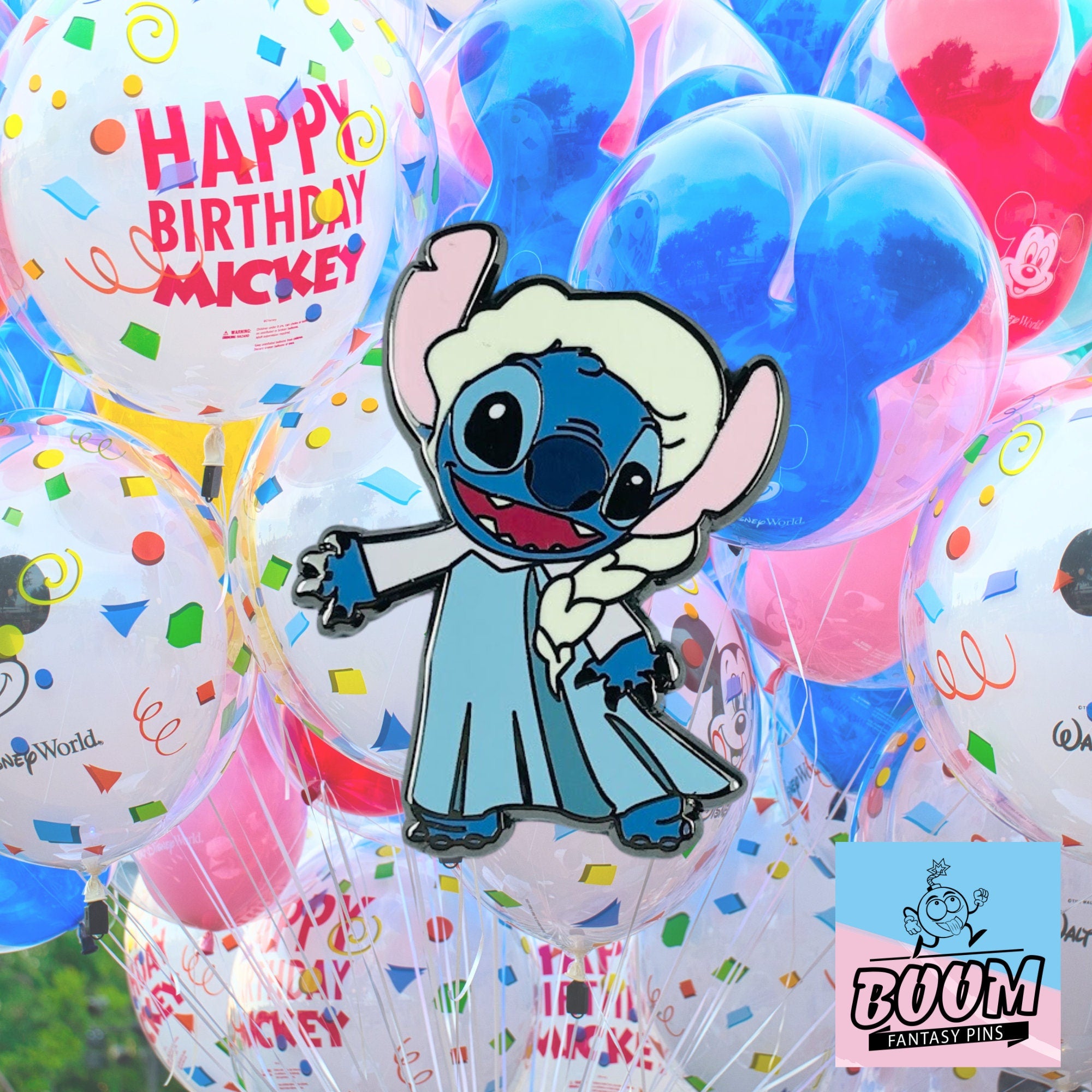 Pin – Stitch como Elsa de Lilo y Stitch – Disney Fantasy