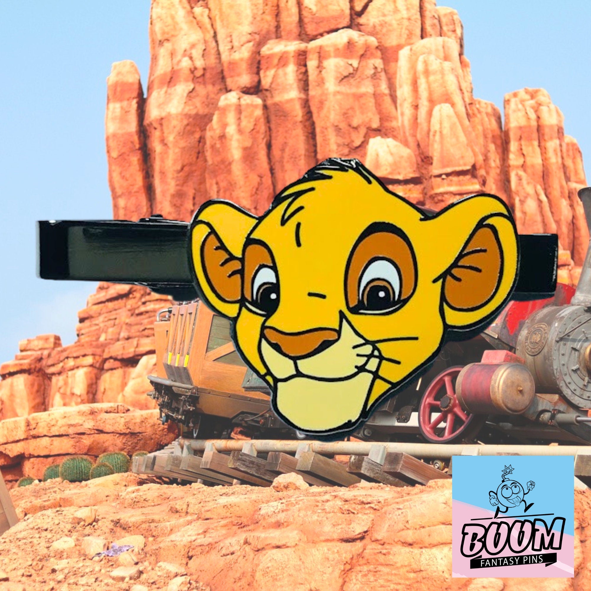 Pince à cravate – Simba du Roi Lion – Disney Fantasy