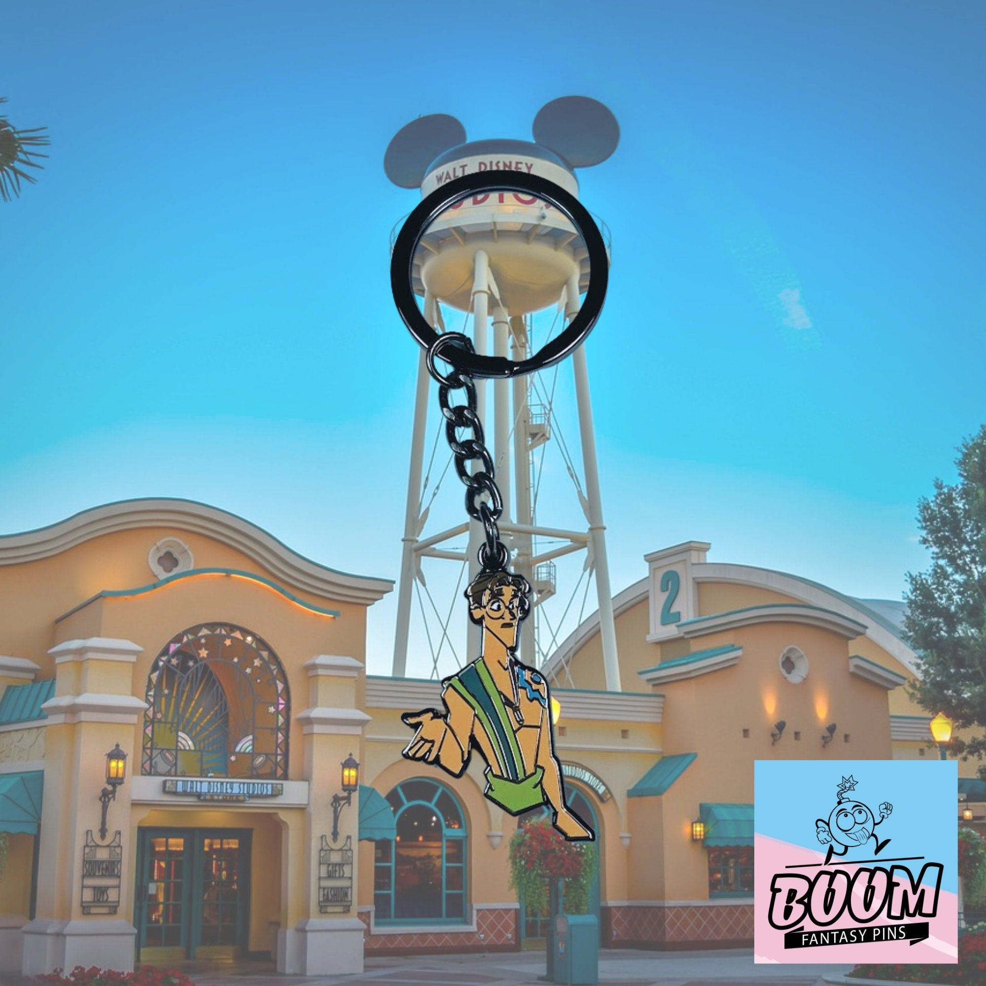 Llavero – Milo Thatch de Atlantis: El Imperio Perdido – Disney Fantasy